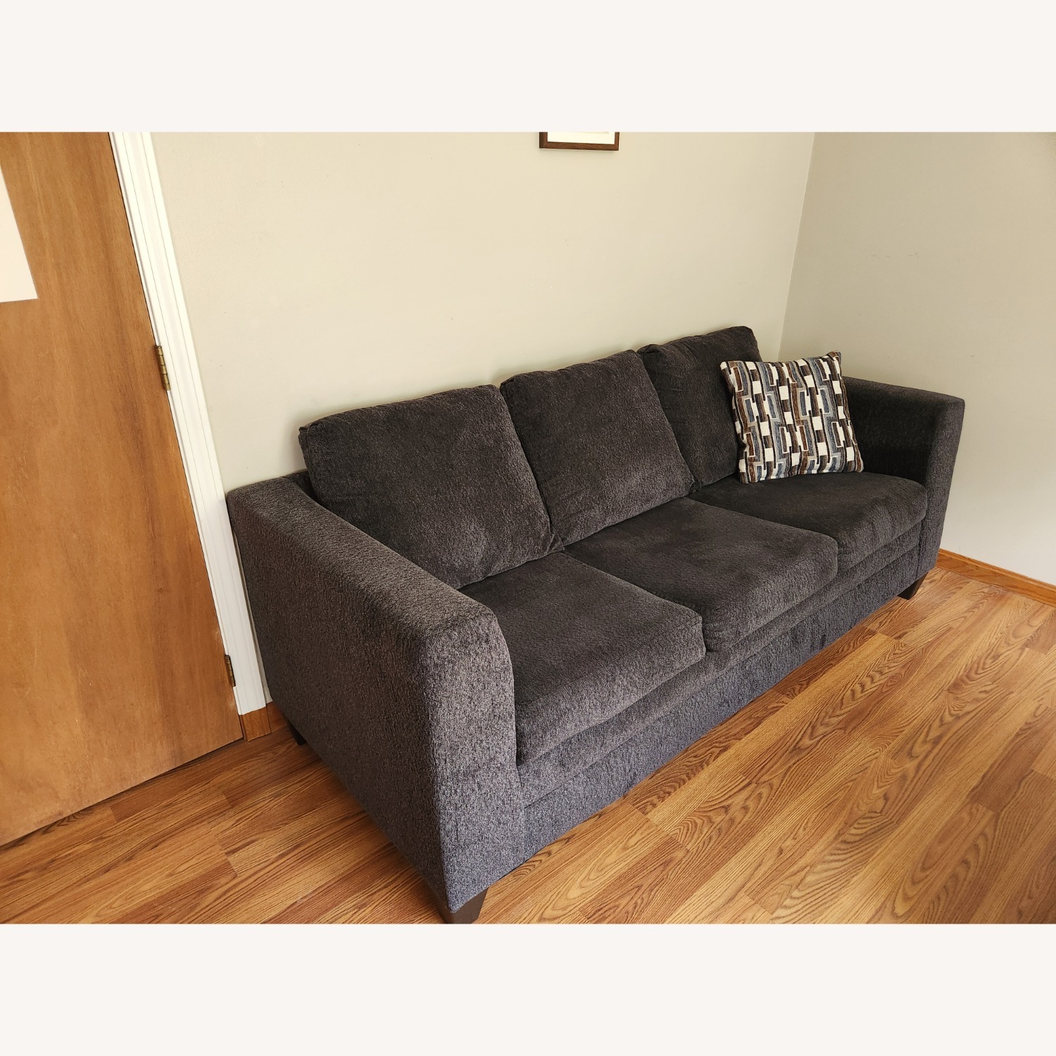 Bob's Discount Stevie Charcoal 78'' Sofa - image-1