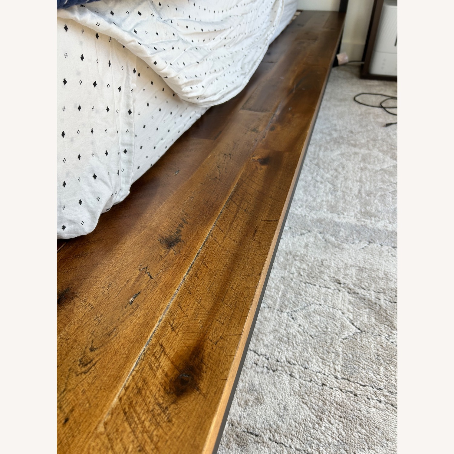 West Elm Logan Industrial Queen Bed - image-4
