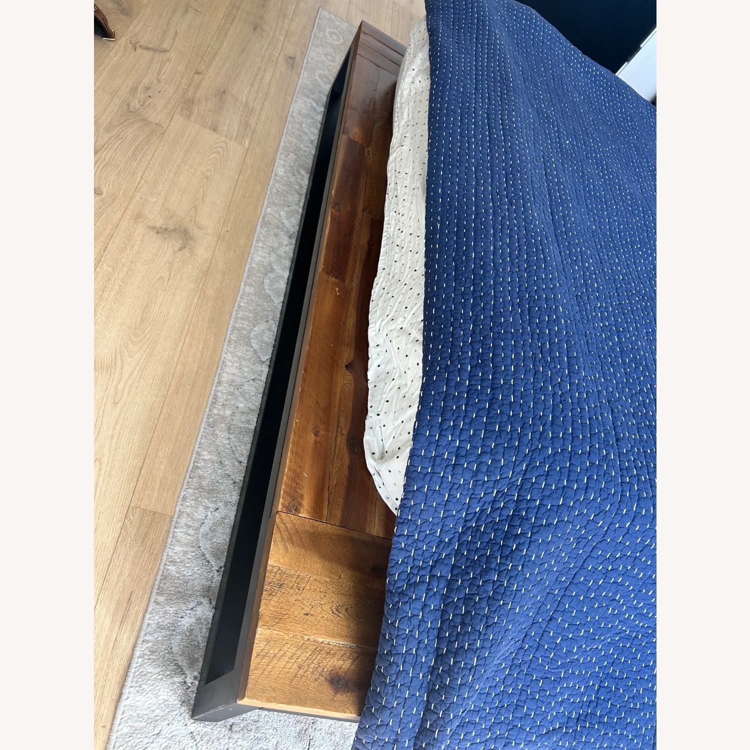 West Elm Logan Industrial Queen Bed - image-5