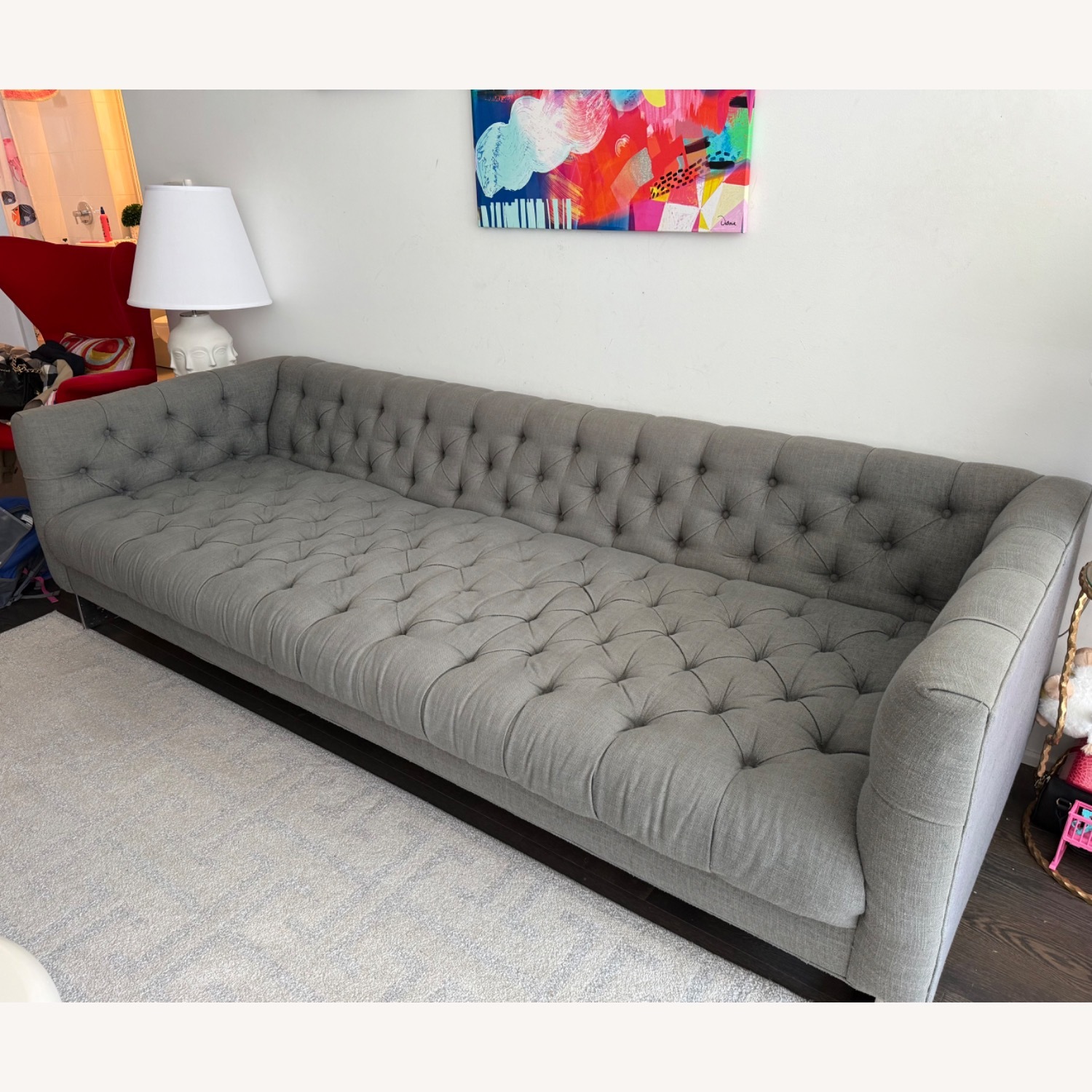 Jonathan Adler Tufted Couch - image-4
