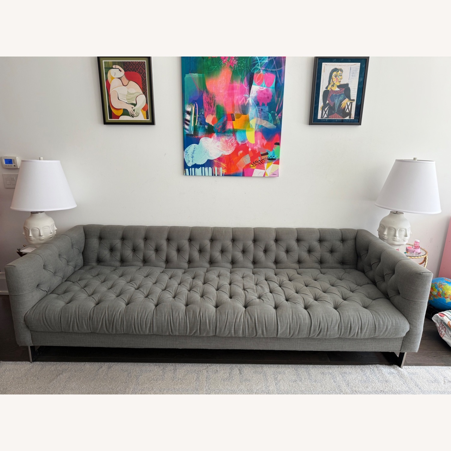 Jonathan Adler Tufted Couch - image-3