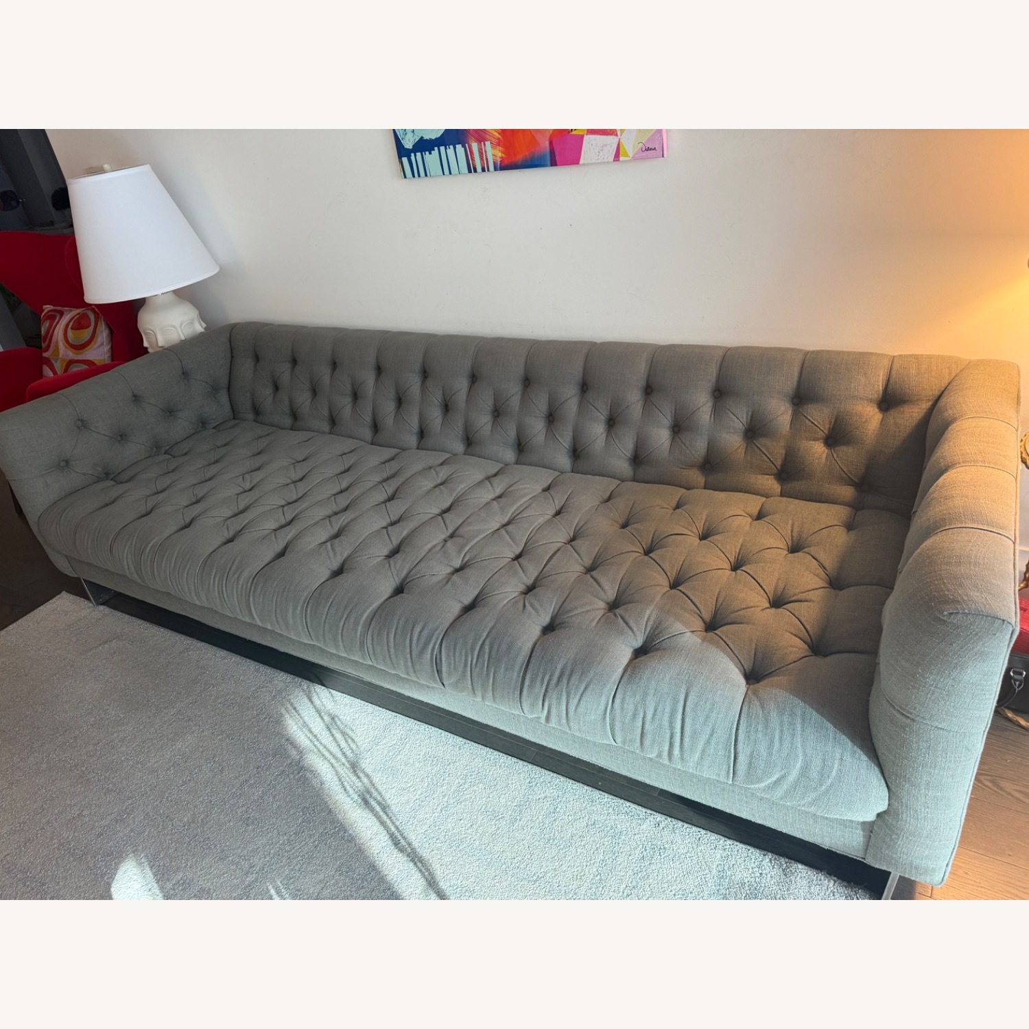 Jonathan Adler Tufted Couch - image-1