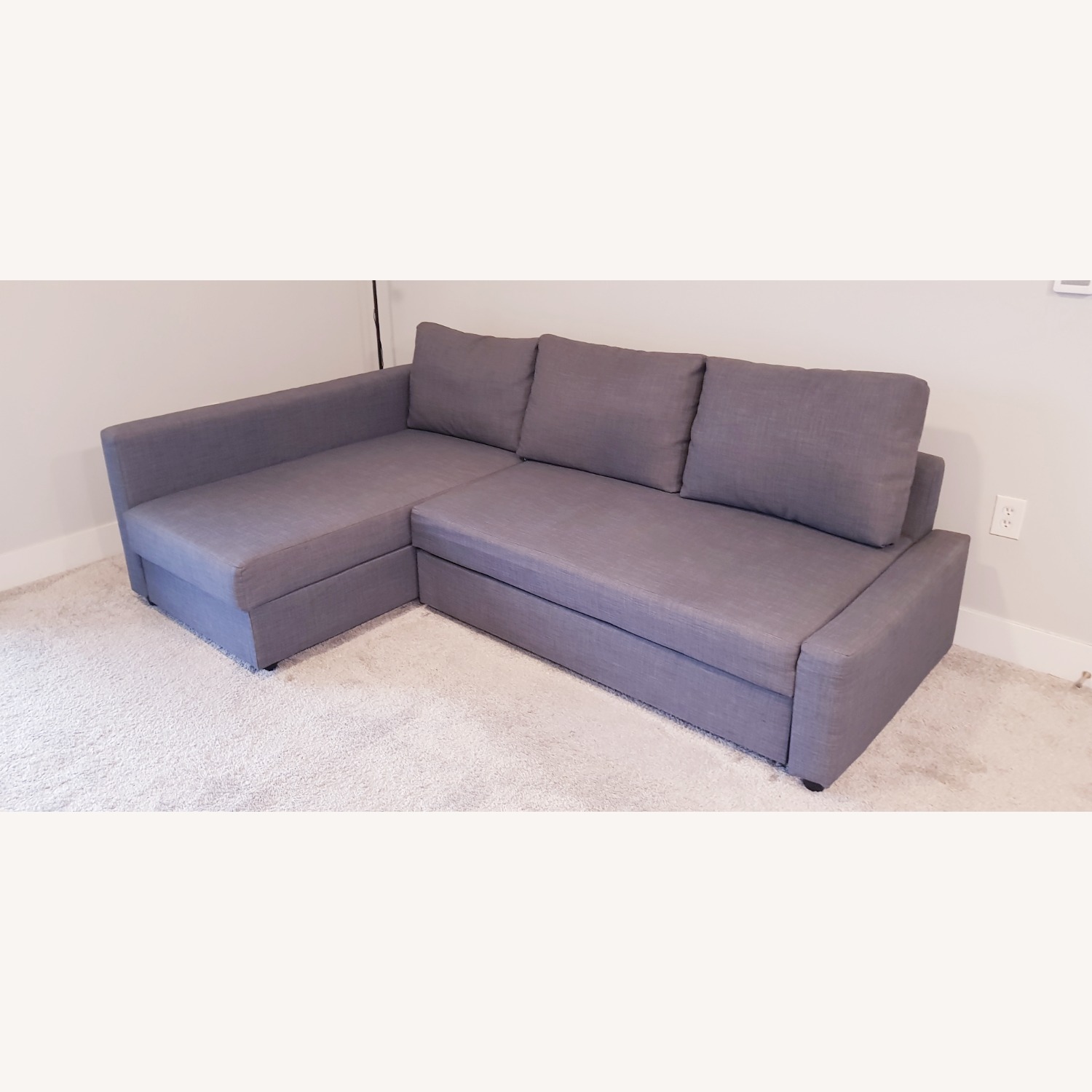 IKEA Dark Grey Friheten Sofa Sleeper - AptDeco