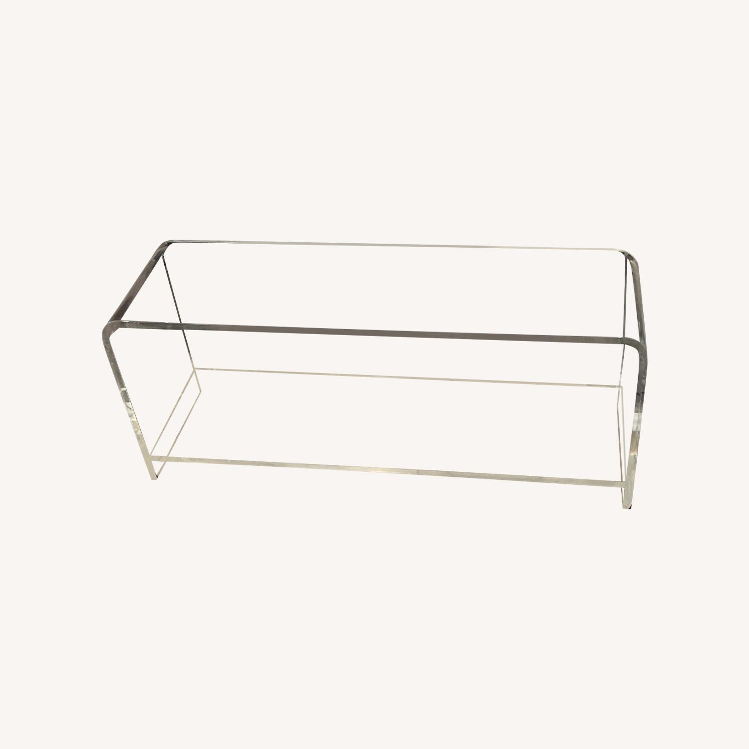 Chic Transparent Acrylic Table - image-0