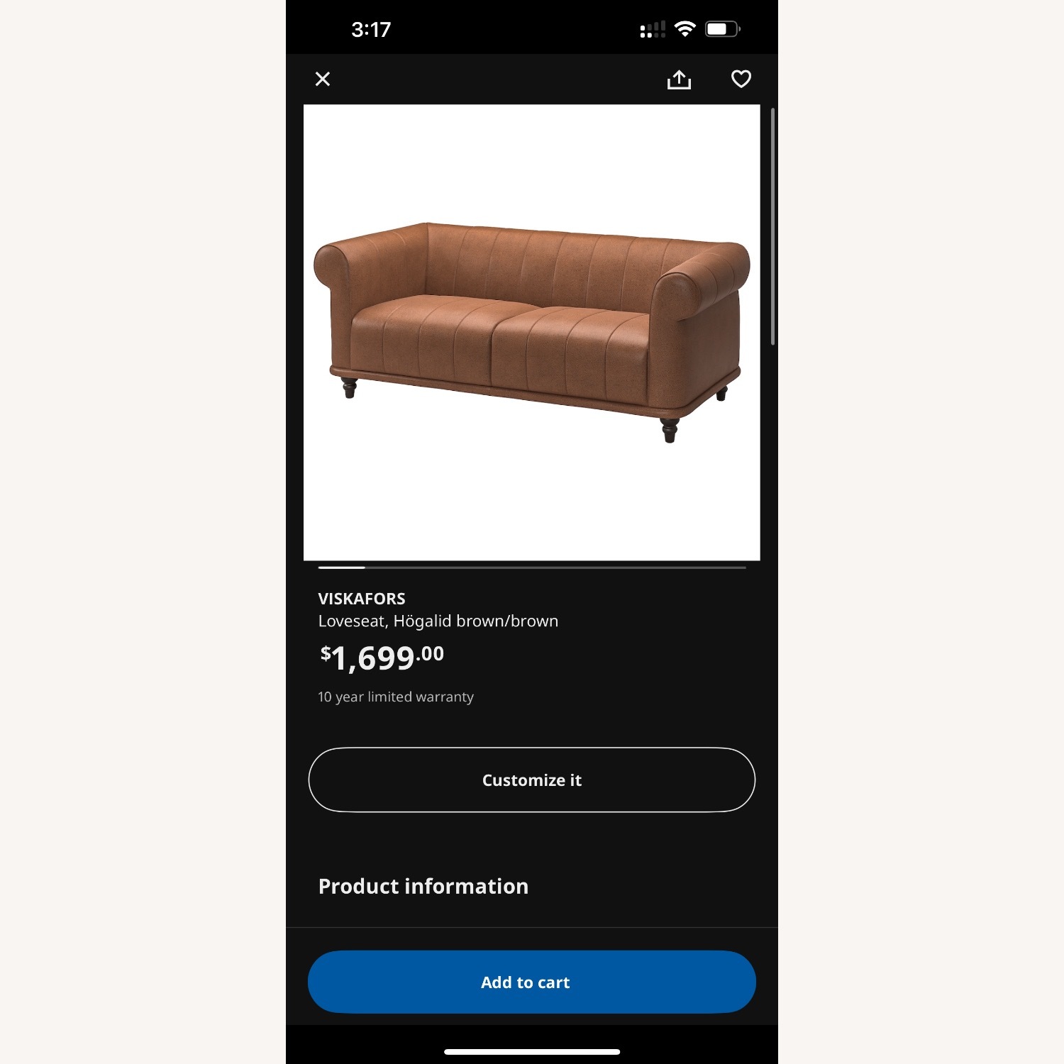 VISKAFORS Midtown West Silver Towers Sofa - image-5