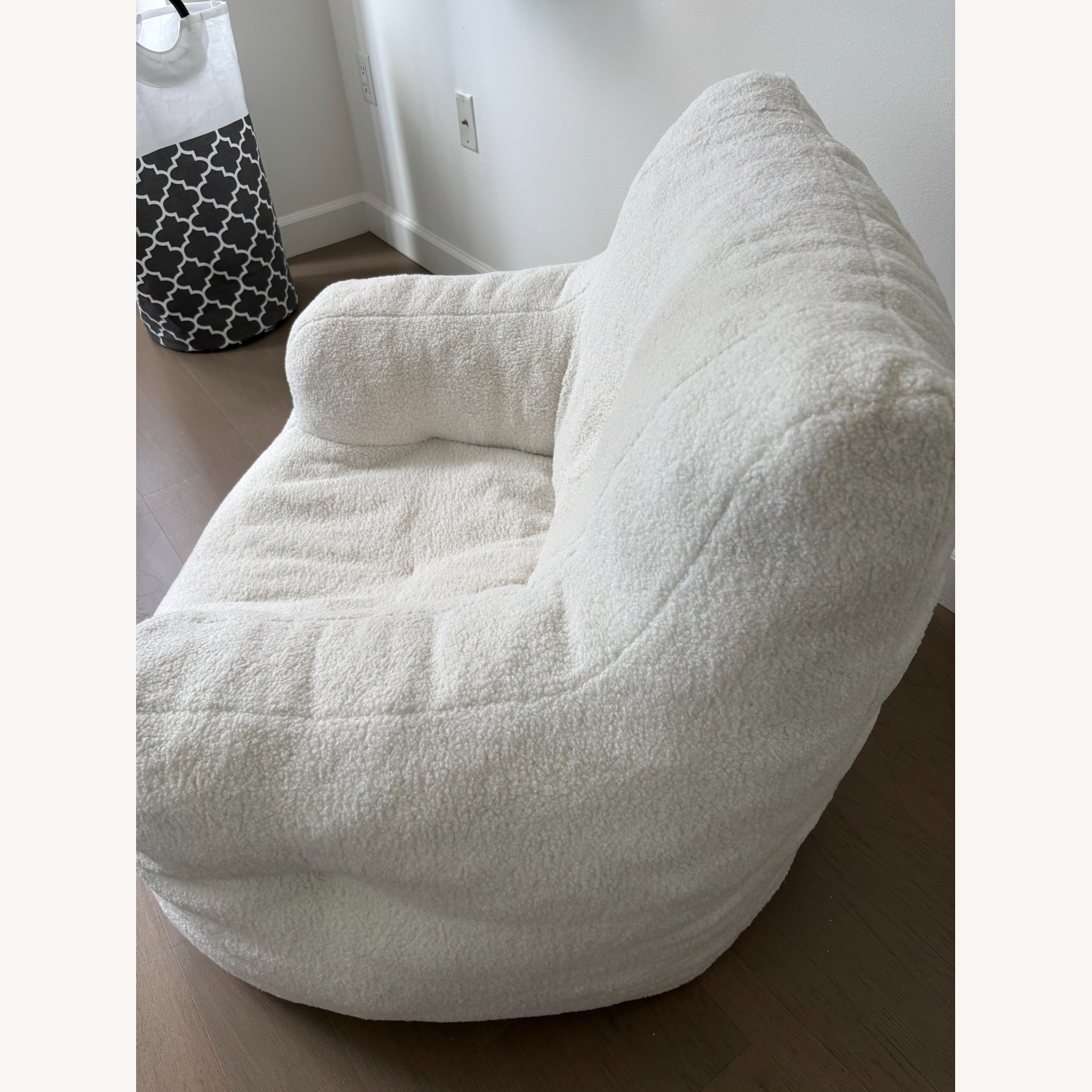 Wayfair White Bean Bag Chair - image-4