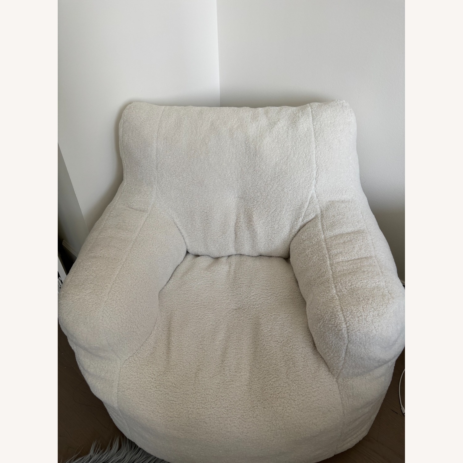 Wayfair White Bean Bag Chair - image-3