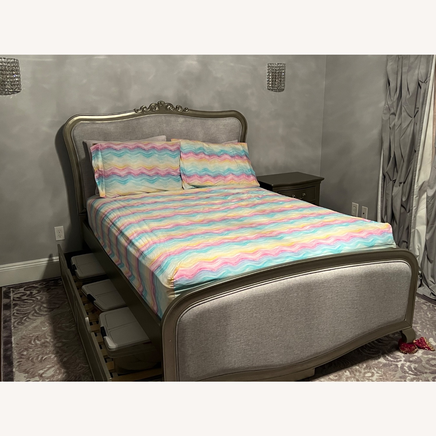 Hillsdale Full Bed with Nightstand and Trundle - image-3