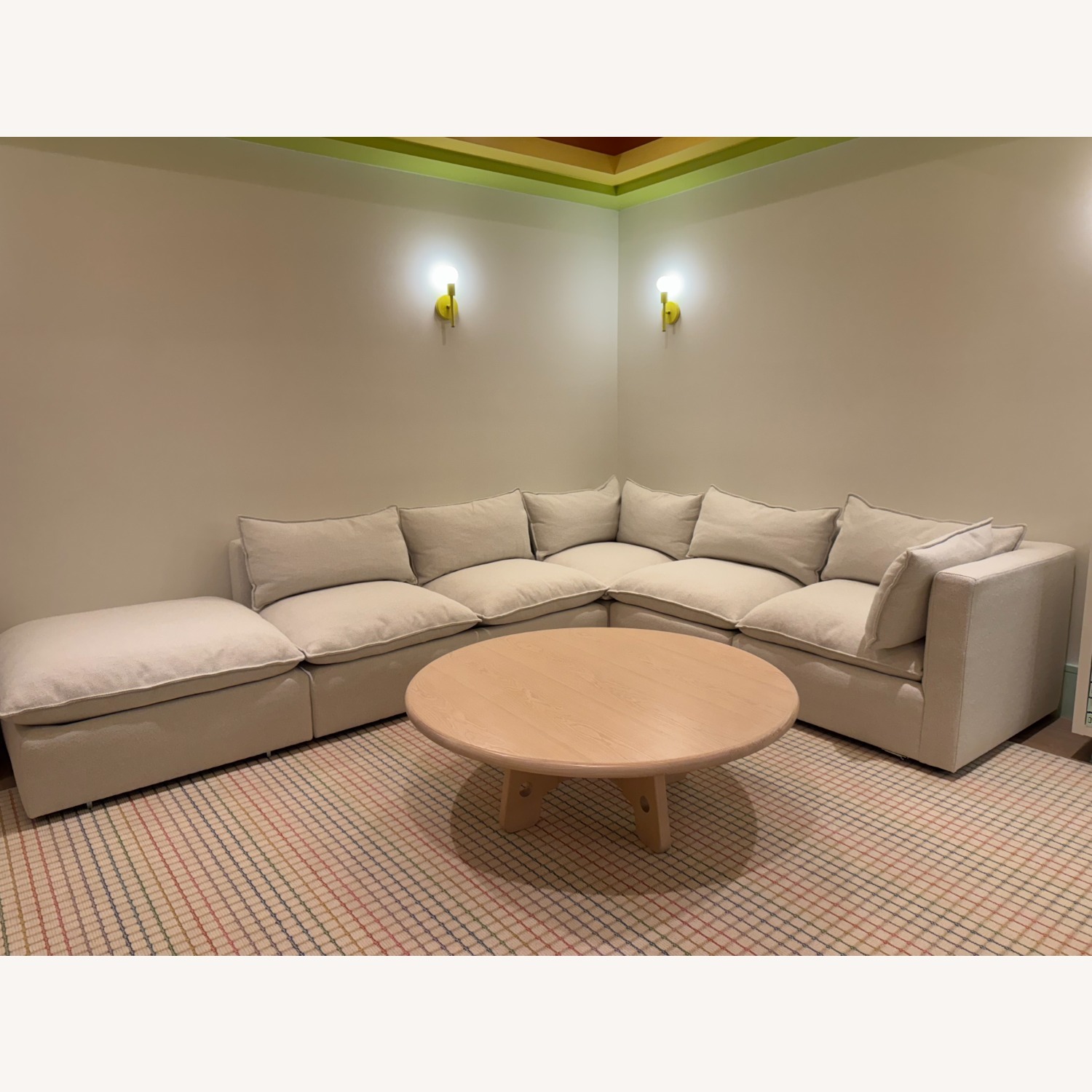 Lawson Fenning Round 48" Coffee Table Luxury Brand - image-5