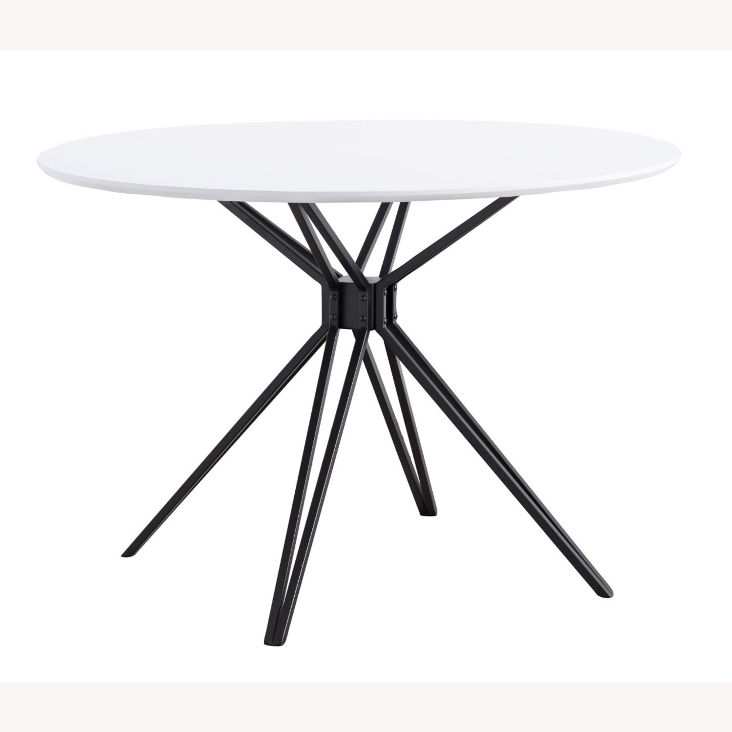 Silver Orchid Alan Midcentury Round Dining Table - image-3