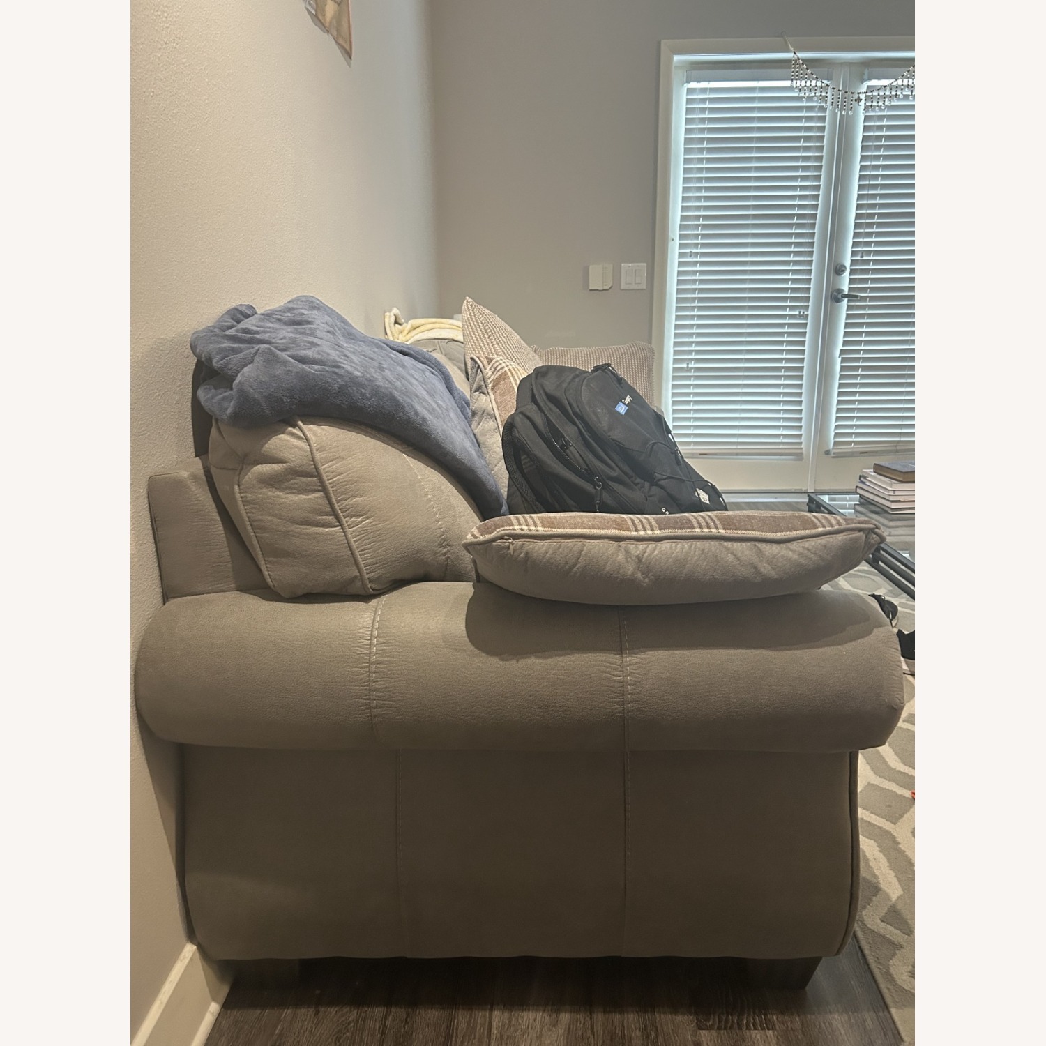 Ashley Furniture Olsberg Queen Leather Sleeper Sofa - image-3