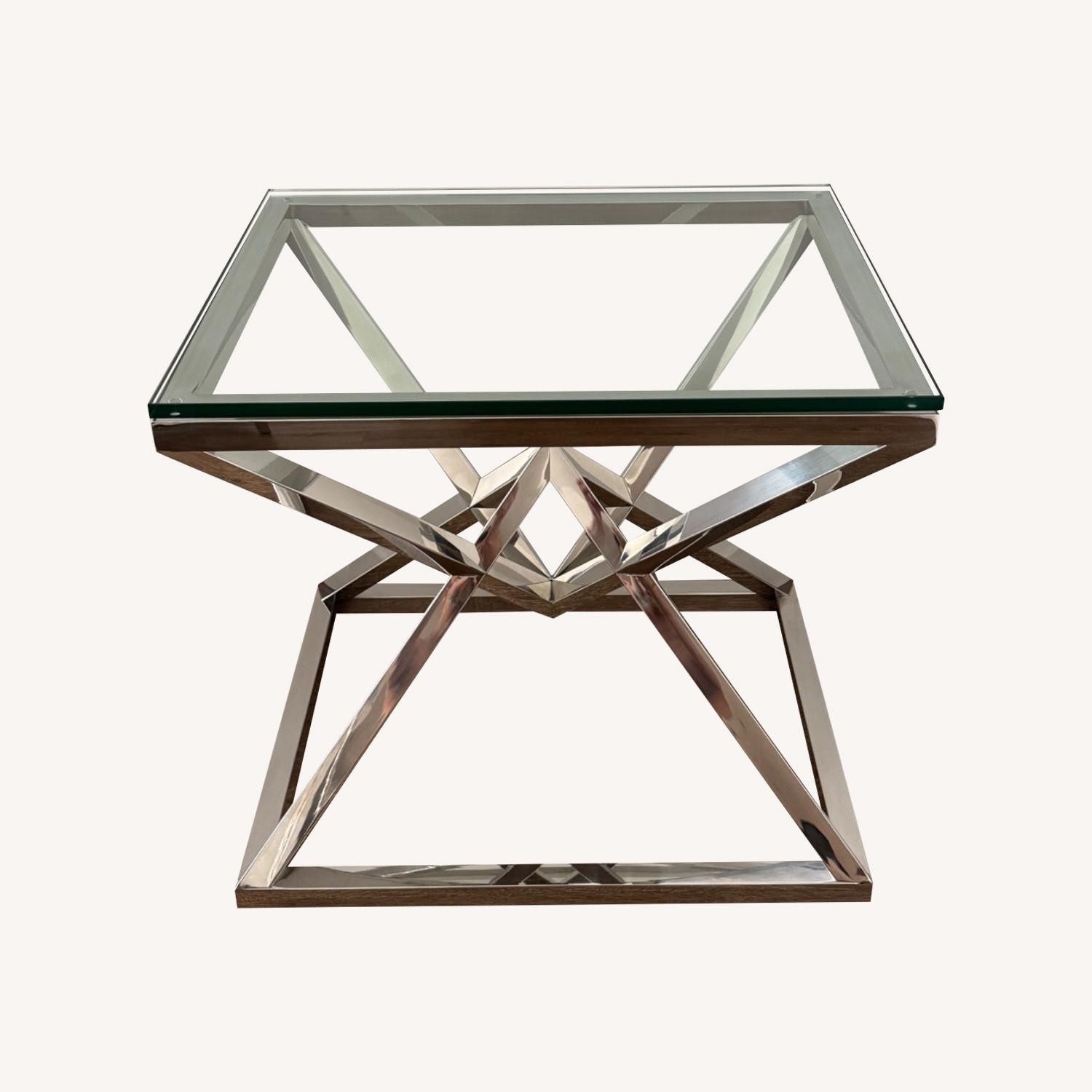 Restoration Hardware Side Table - image-0