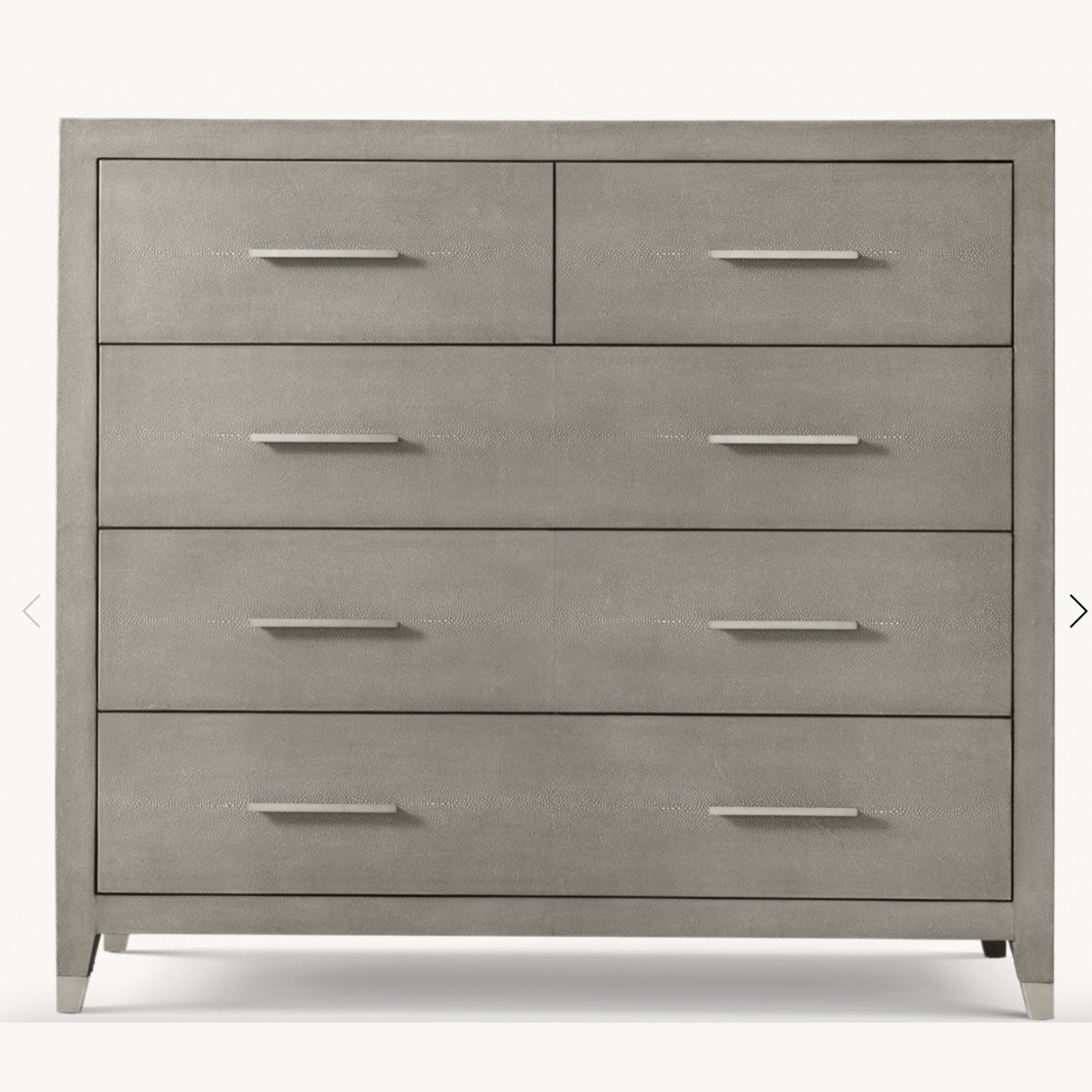 Graydon Shagreen 5-drawer Dresser - image-0