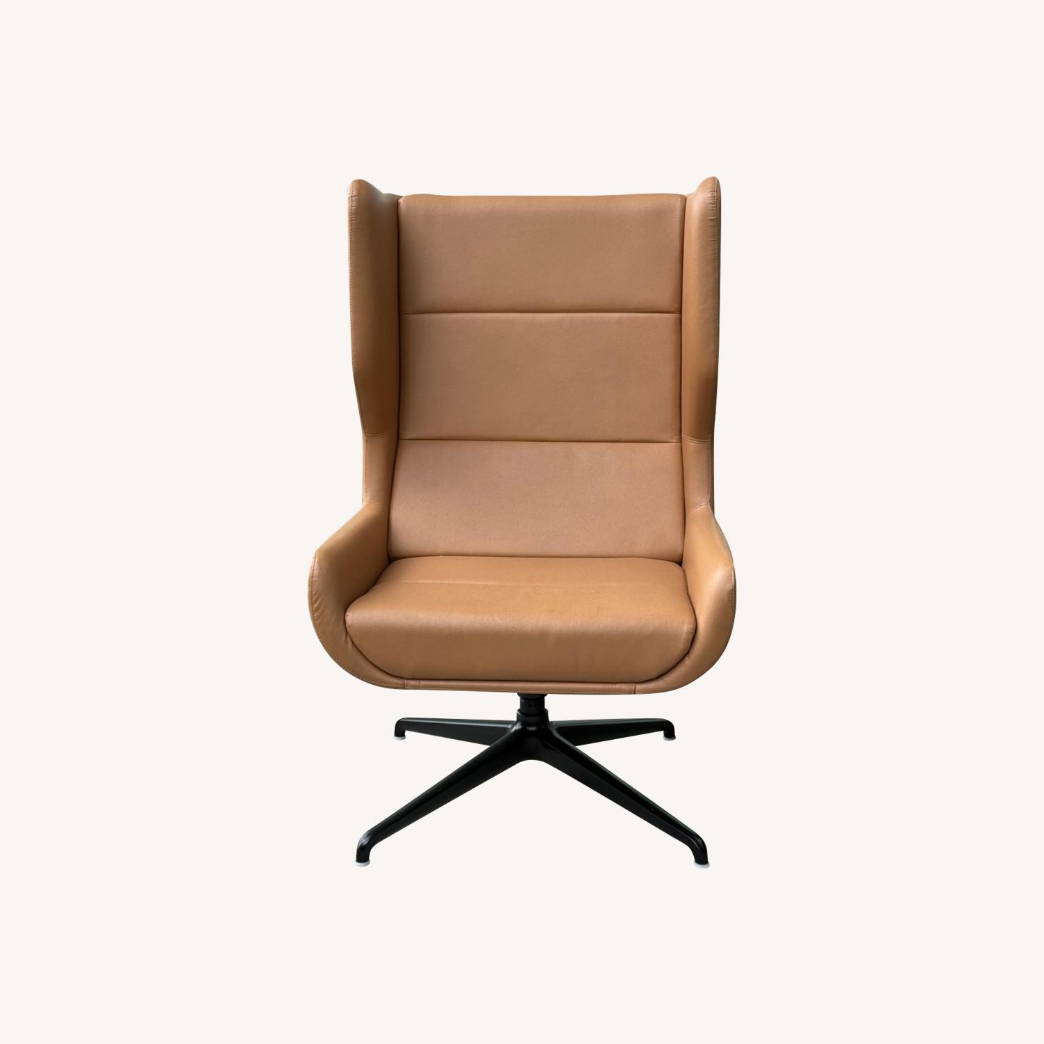 Herman Miller Naughtone Hush Chair High Back - image-0