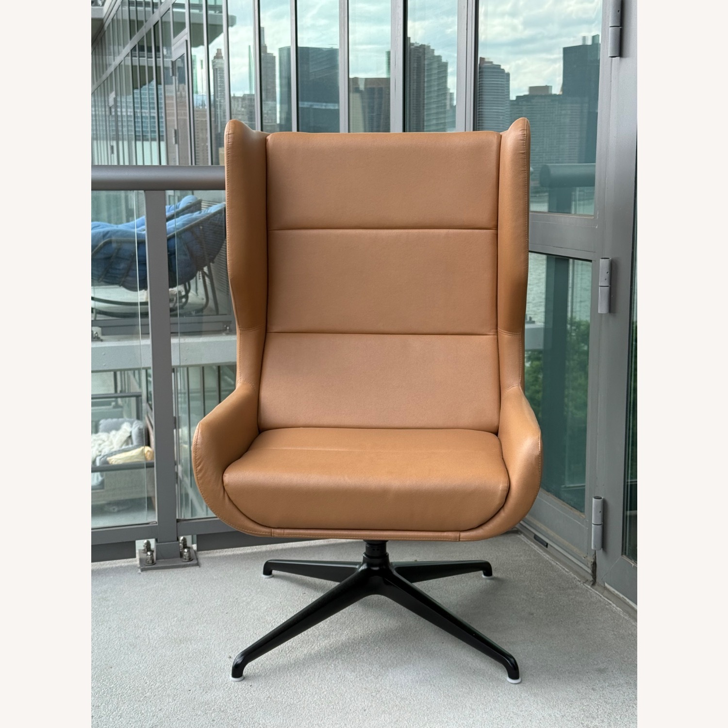 Herman Miller Naughtone Hush Chair High Back - image-1