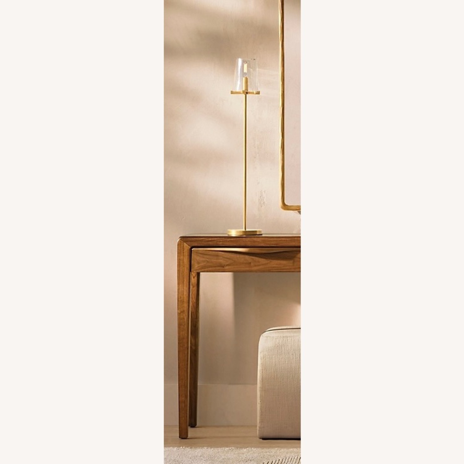 Restoration Hardware Pauillac Modern Brass Table Lamp - image-2