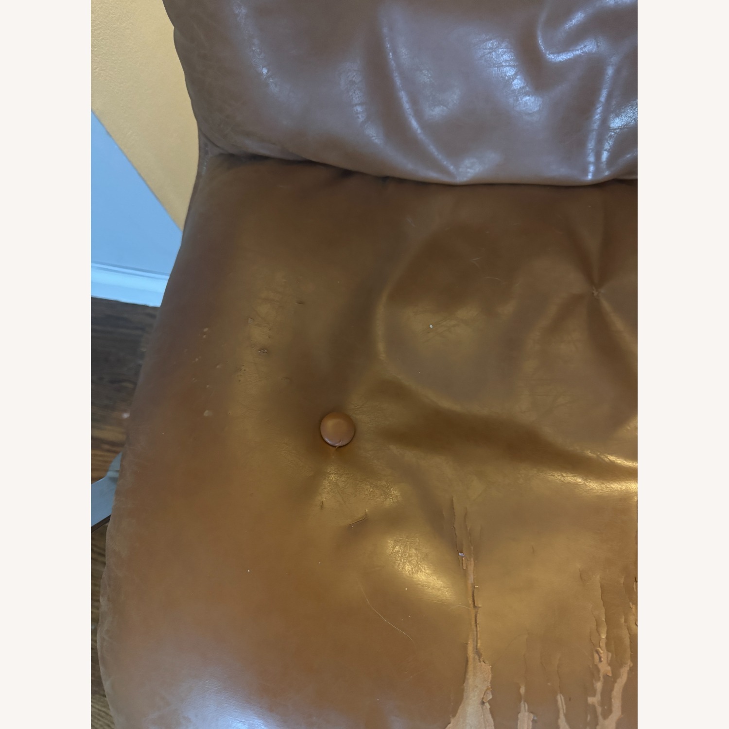 Zuo Brown Leather Office Chair - image-2