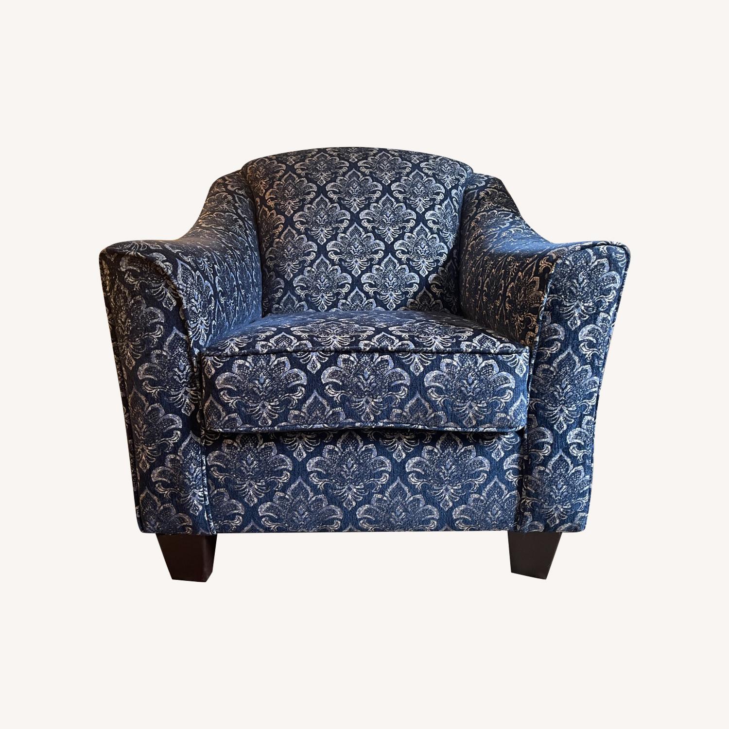 Keeva Sapphire Accent Chair - image-0