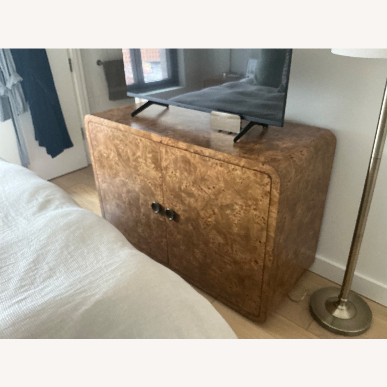Restoration Hardware Bardot Burl Sideboard - image-1