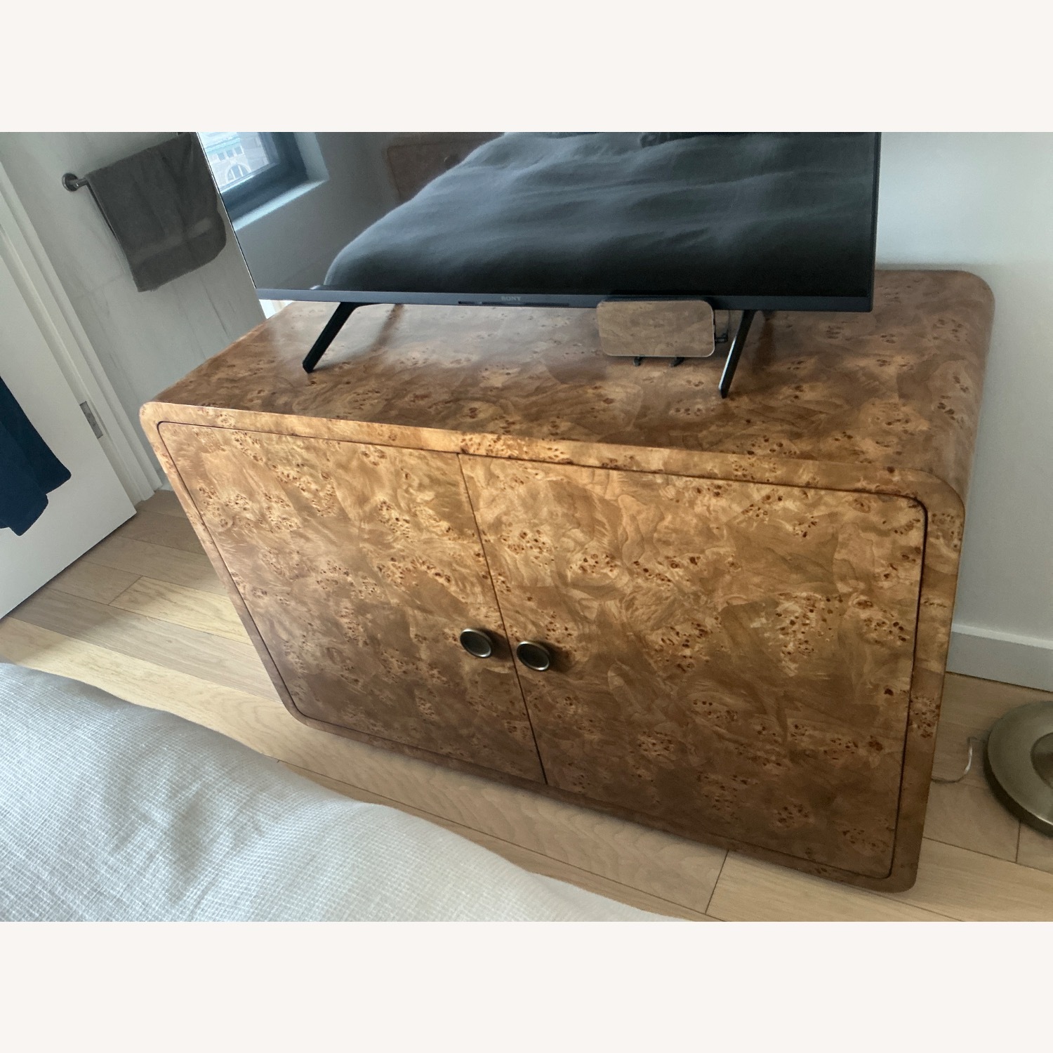 Restoration Hardware Bardot Burl Sideboard - image-3