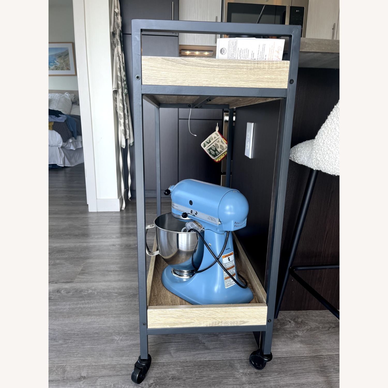 Amazon Sauder Side Cart - image-3