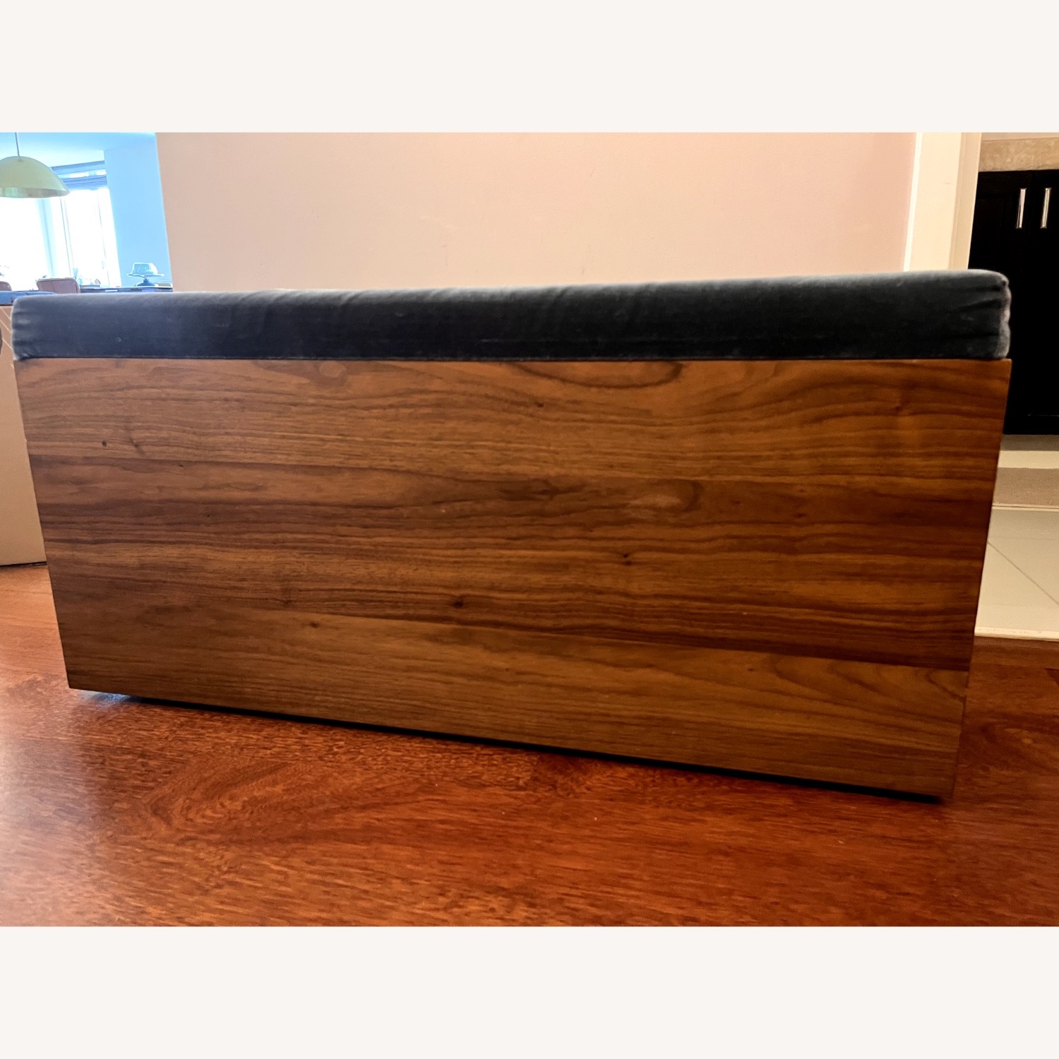 West Elm Storage Bench with Cushion Top - image-3