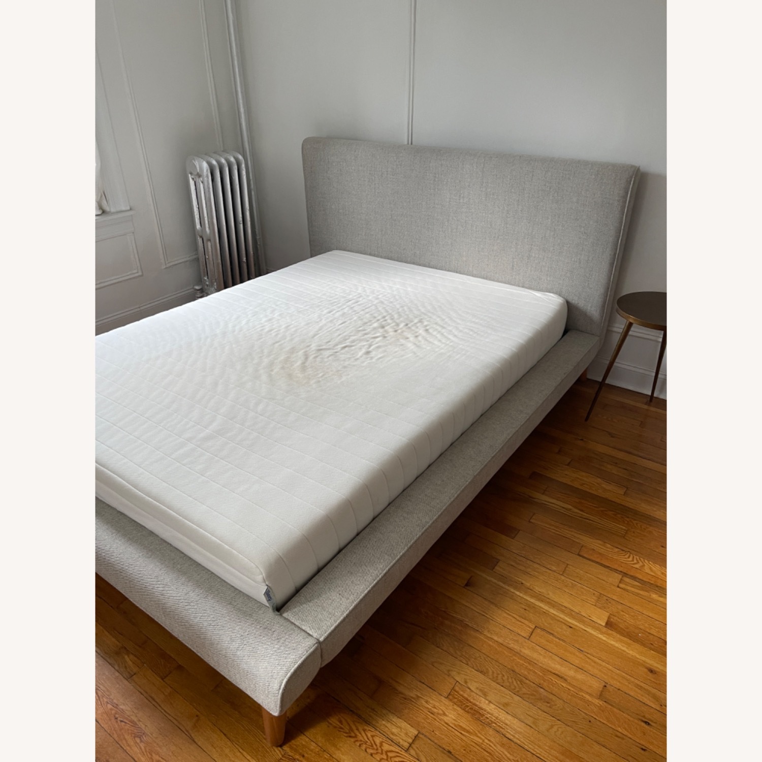 West Elm Haven Platform Bed with Wood Legs - image-6