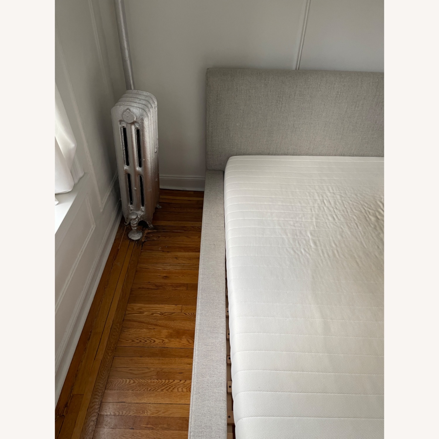 West Elm Haven Platform Bed with Wood Legs - image-3