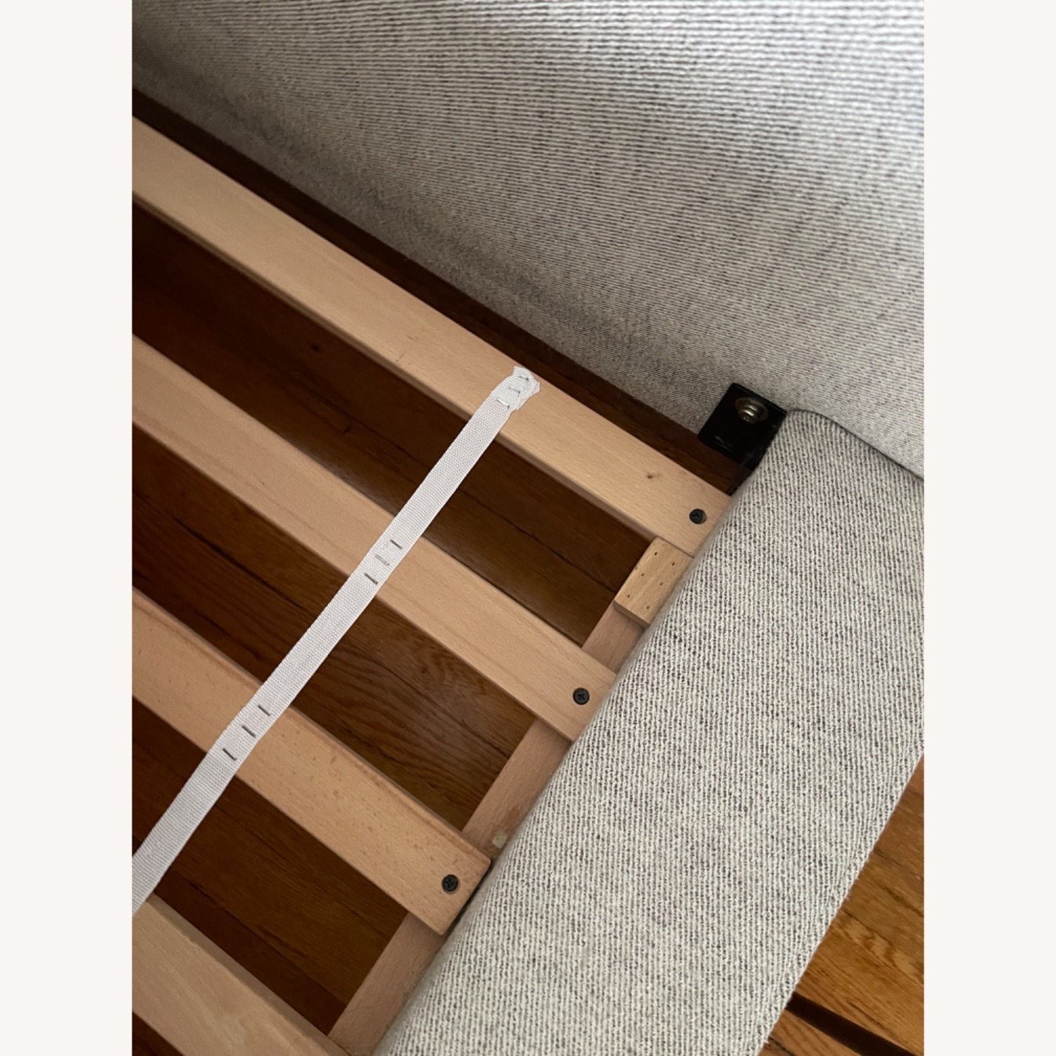 West Elm Haven Platform Bed with Wood Legs - image-5