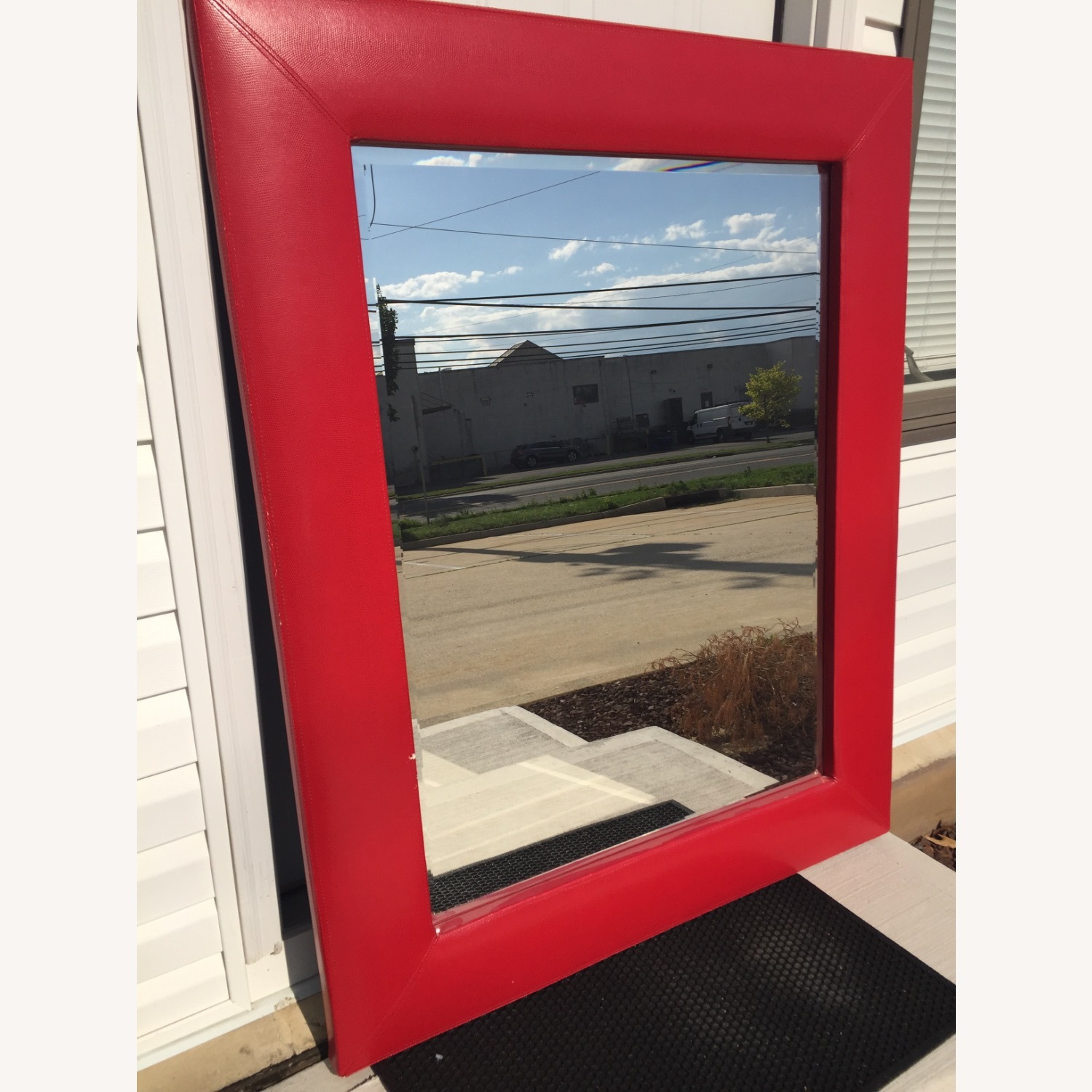 Ashley Red Wall Mirror - image-3