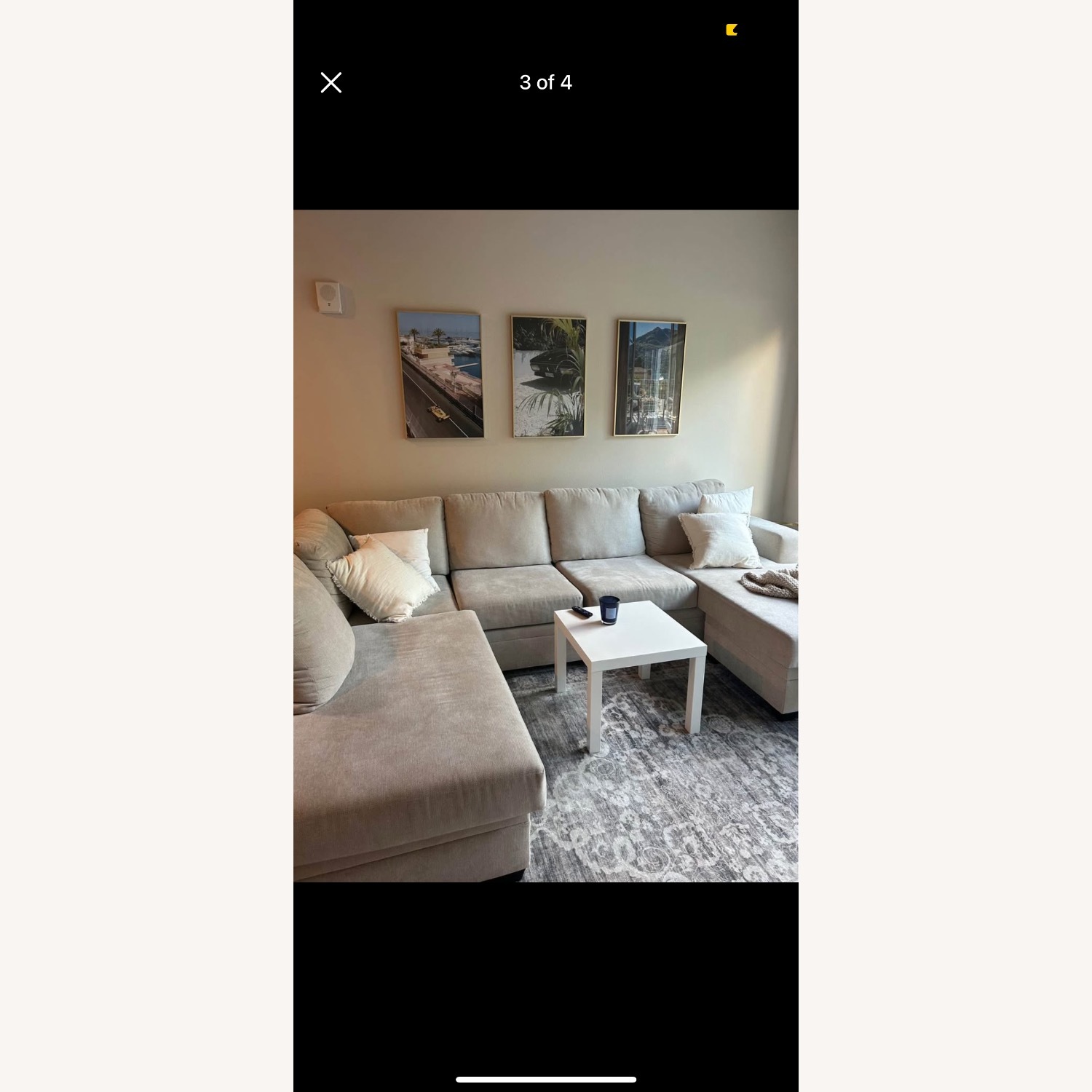 Living Spaces Bonaterra Couch - image-1