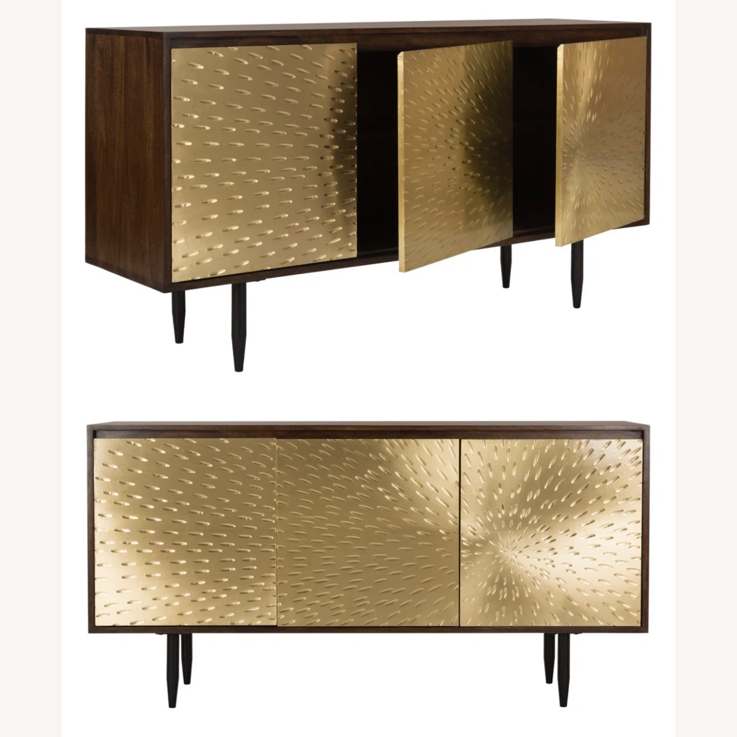 Safavieh Eleni Gold and Solid Wood Sideboard - image-2