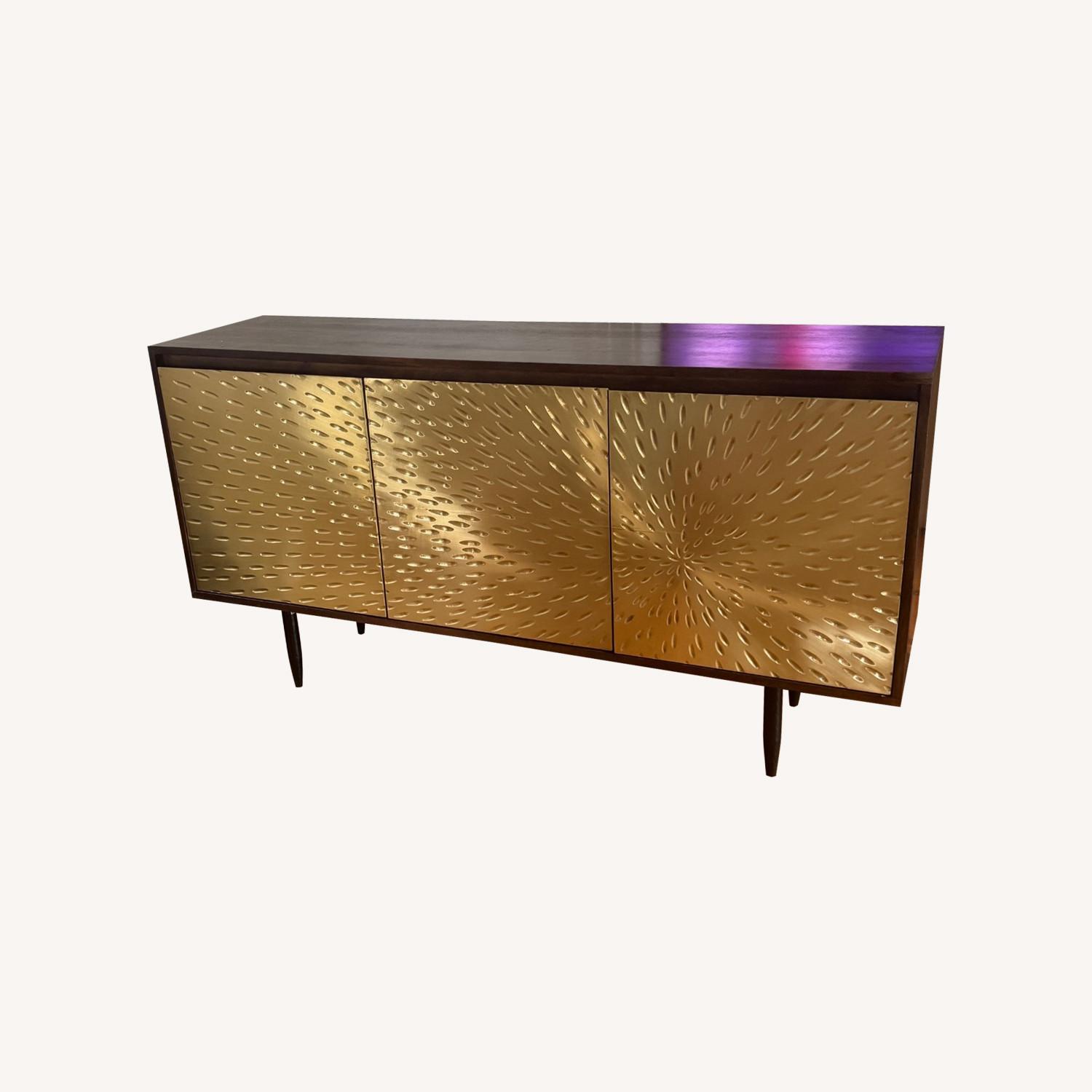 Safavieh Eleni Gold and Solid Wood Sideboard - image-0