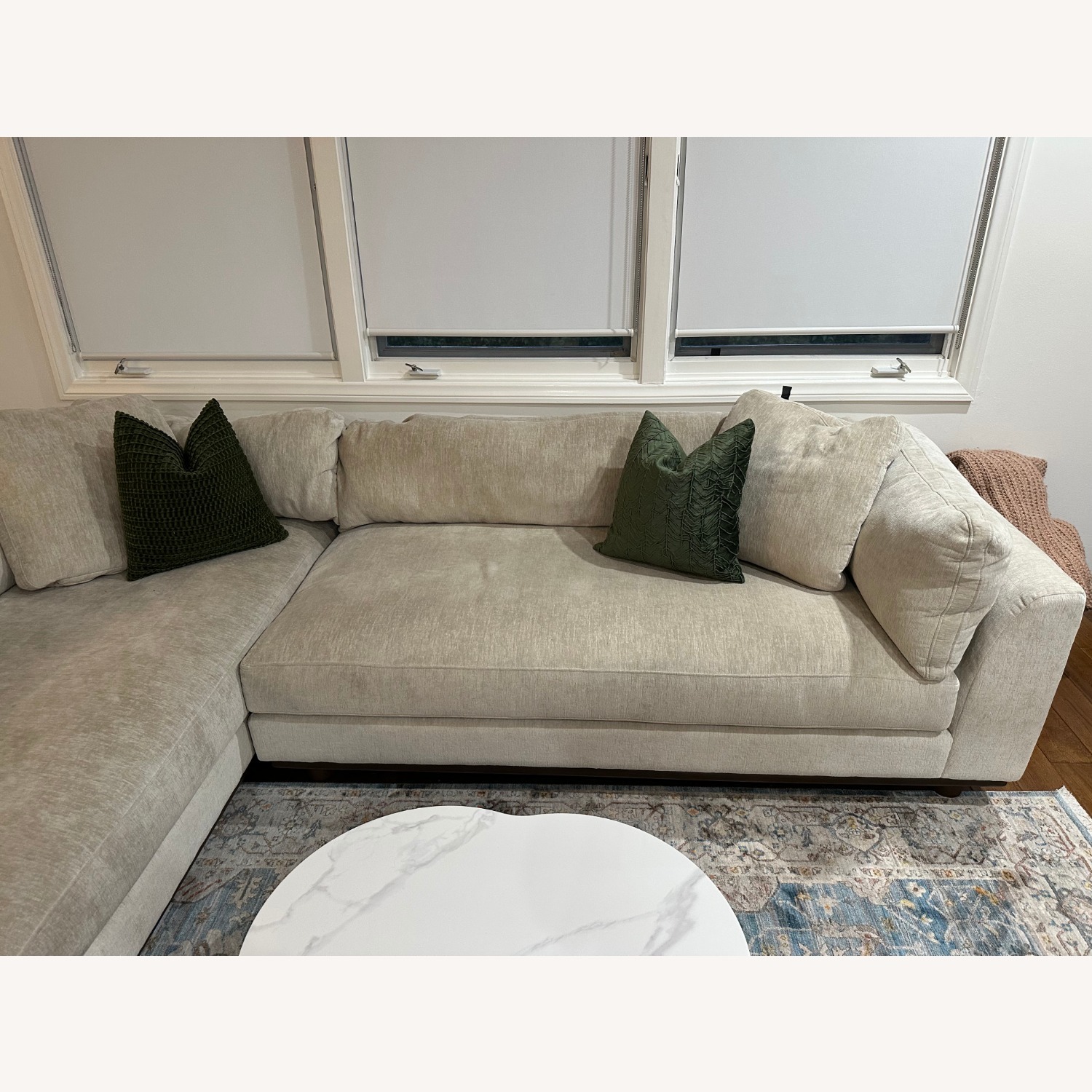 Joybird Miller Sectional in Irish Cream - image-5