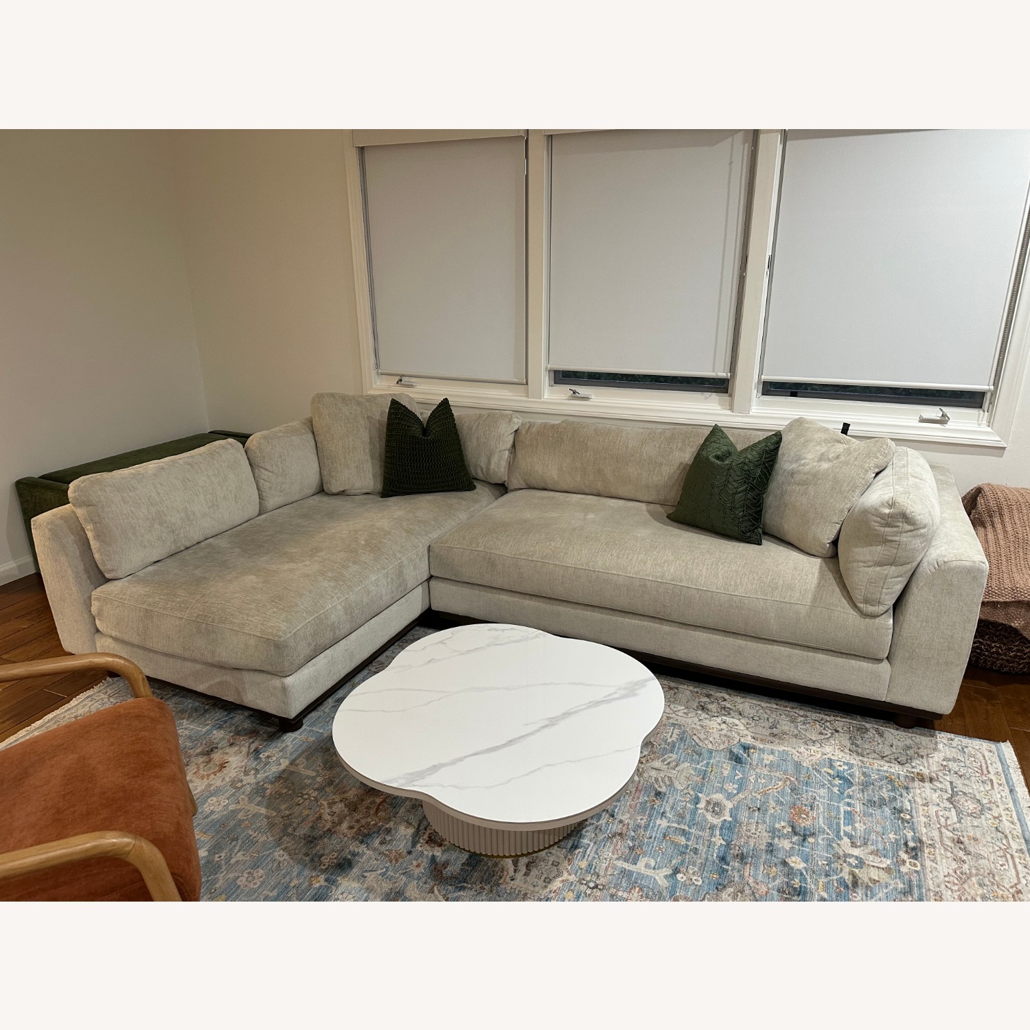 Joybird Miller Sectional in Irish Cream - image-6