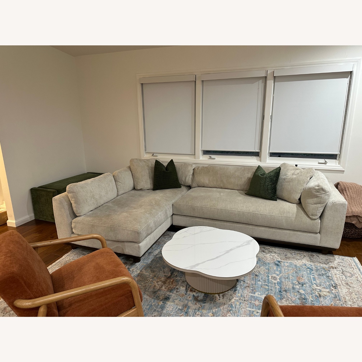 Joybird Miller Sectional in Irish Cream - image-2