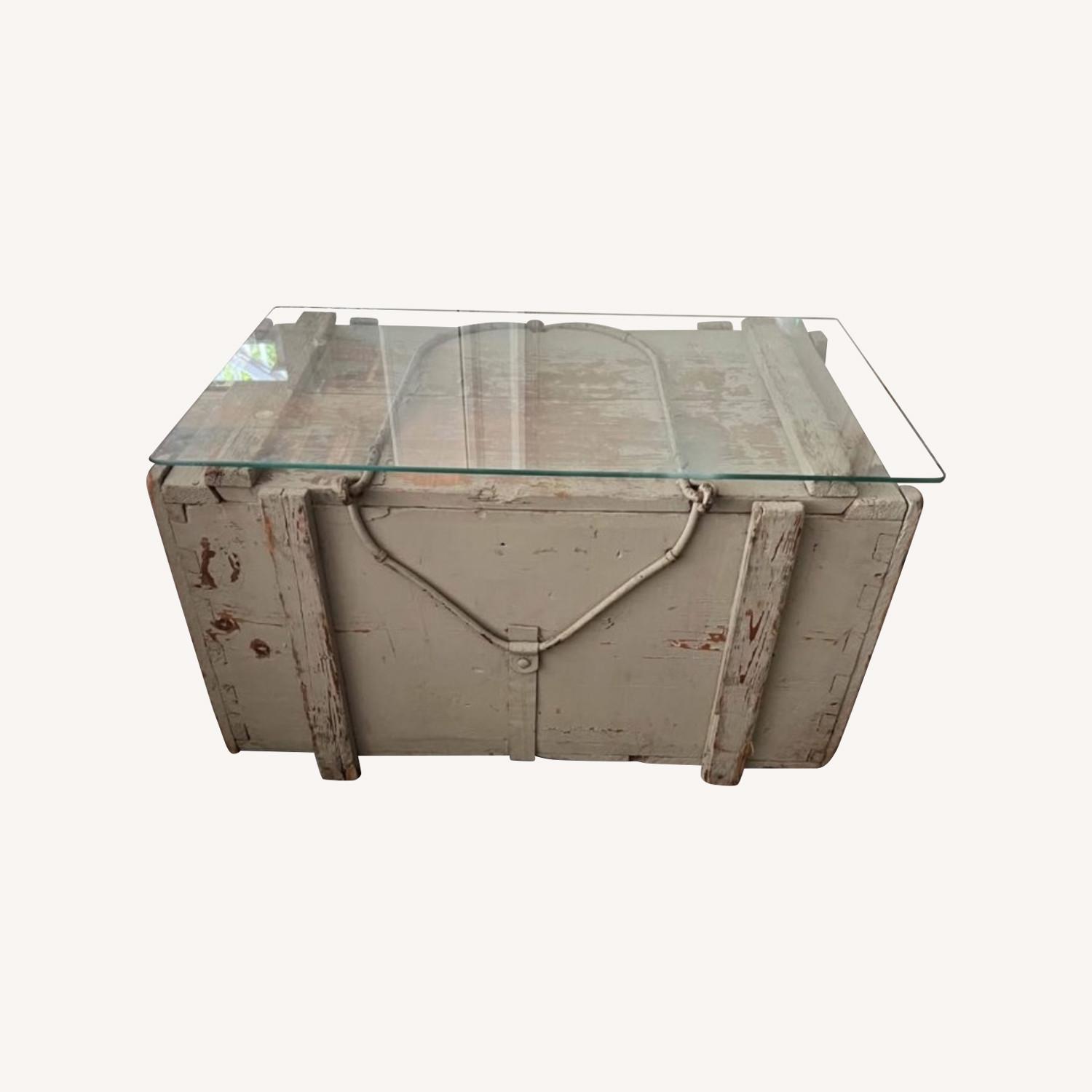 Vintage Trunk Custom Coffee Table - image-0