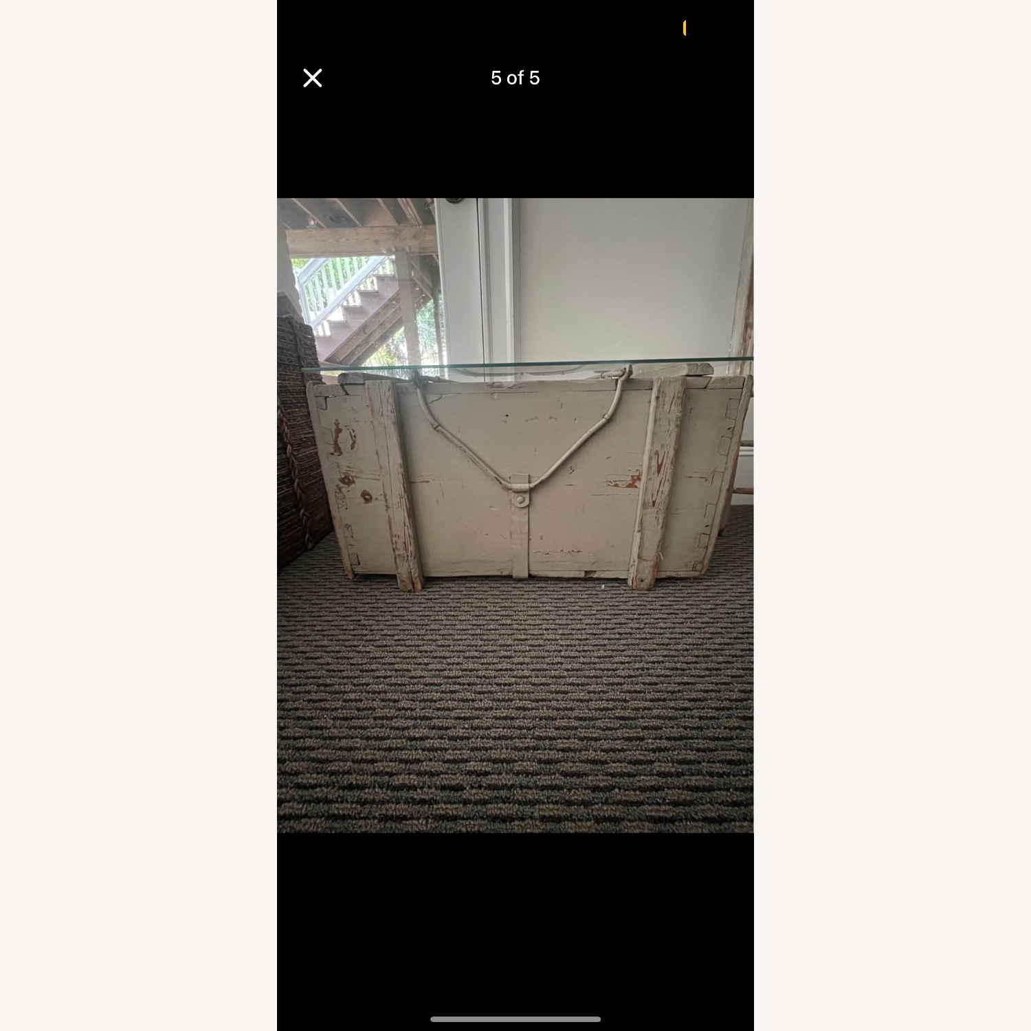 Vintage Trunk Custom Coffee Table - image-4