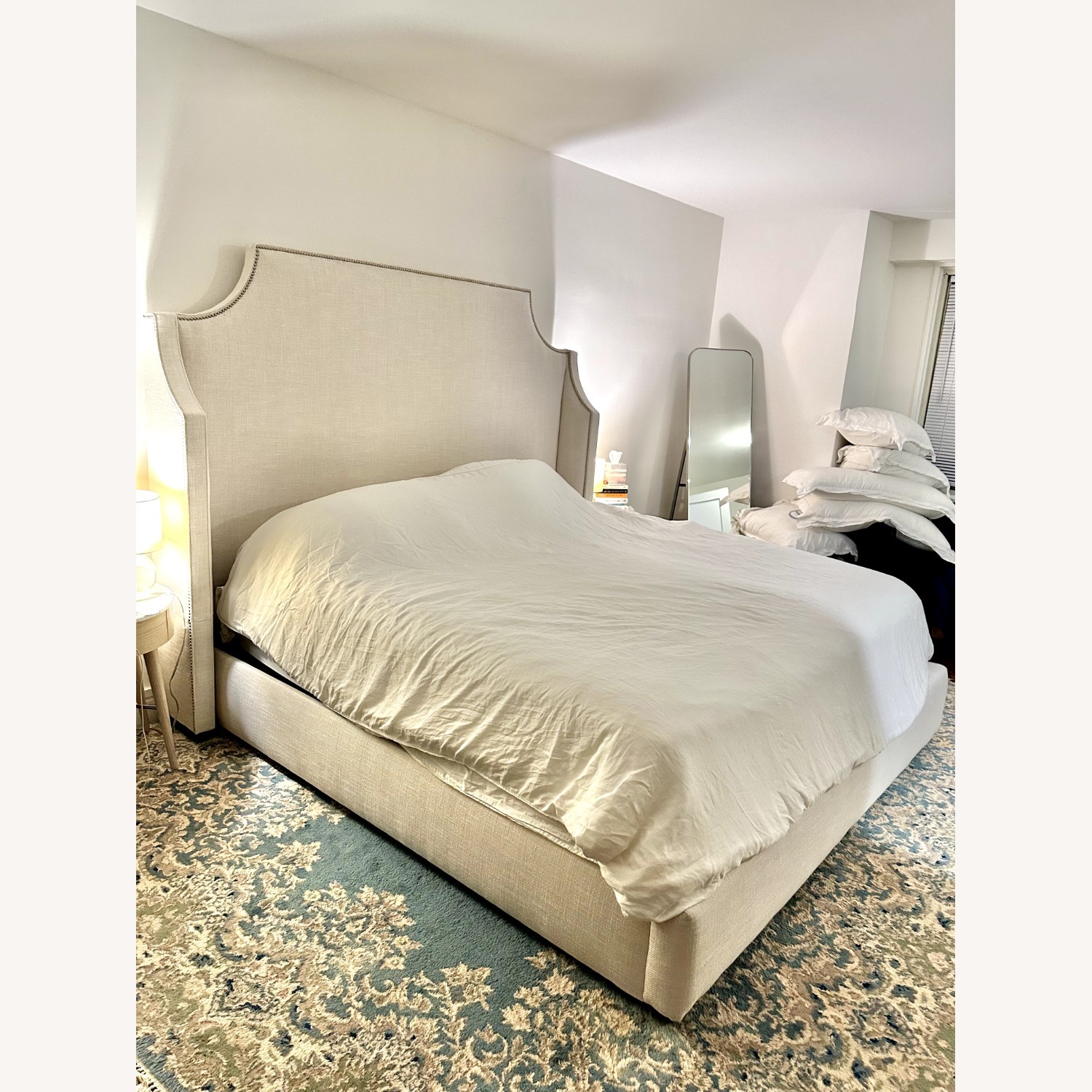 Bloomingdale's Upholstered King Bed - image-1