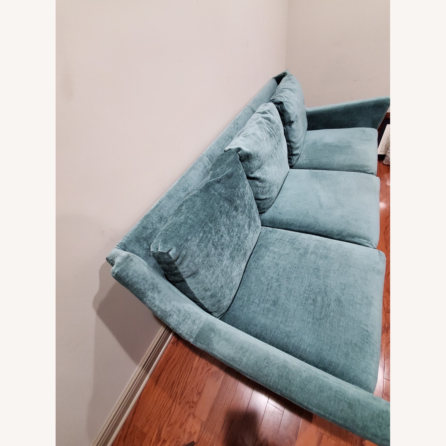 West Elm Carlo Mid Century 3 Seater Sofa - image-5