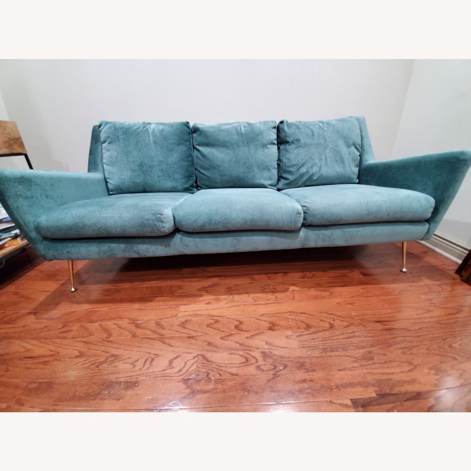 West Elm Carlo Mid Century 3 Seater Sofa - image-3