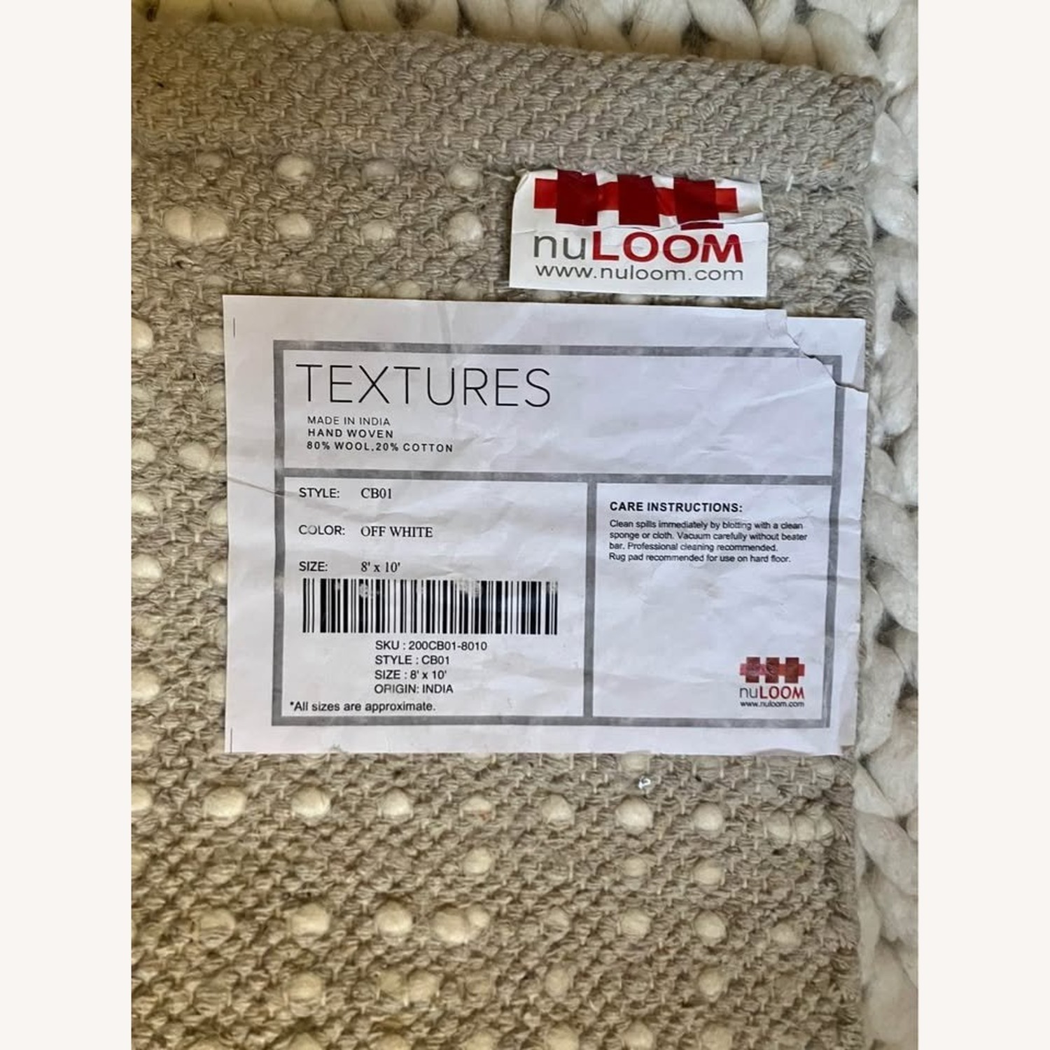 Penelope Braided Wool Area Rug - image-3