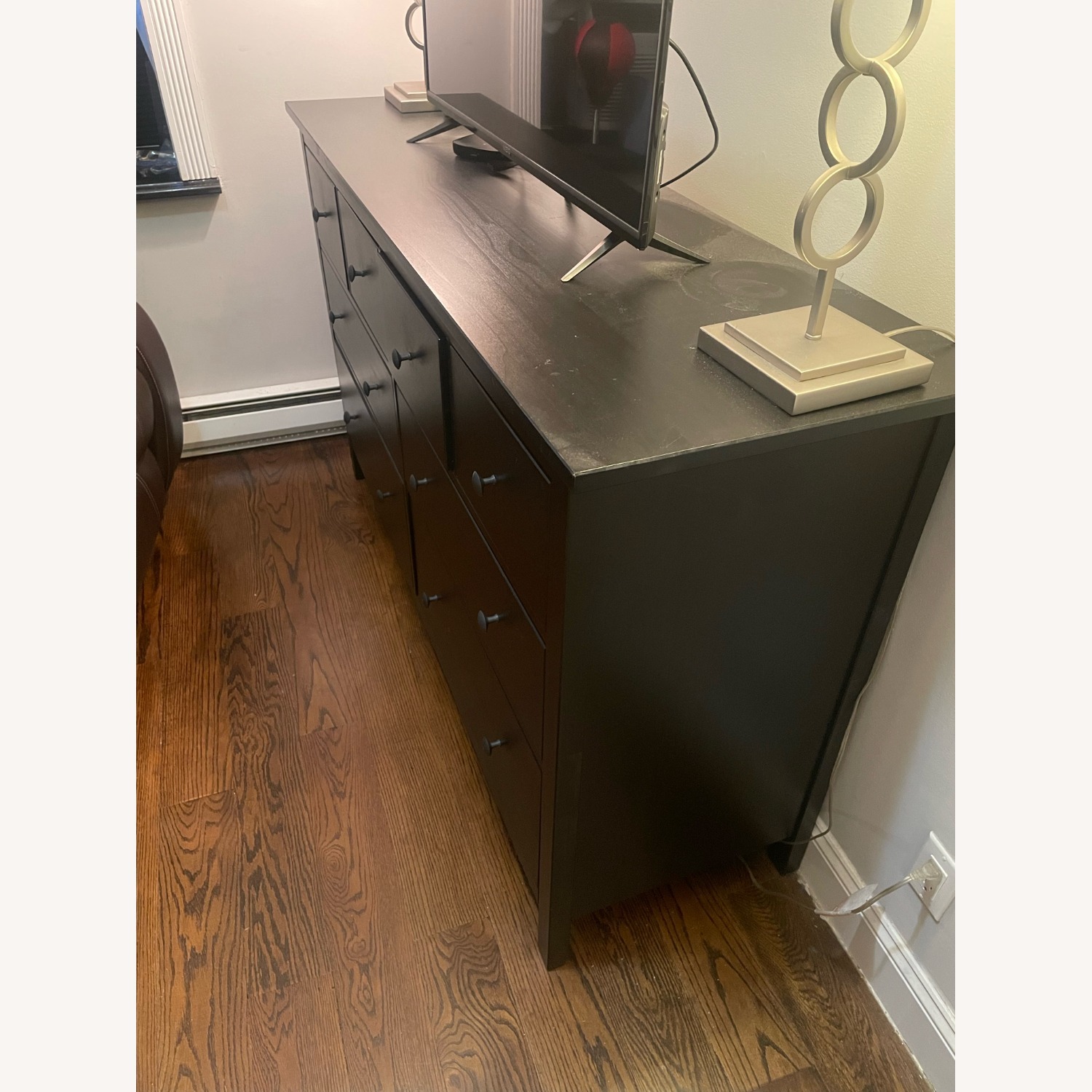 IKEA HEMNES 8-Drawer Dresser Black-Brown - image-3