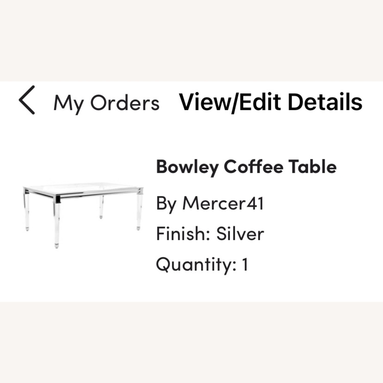 Luxe Modern Glass Coffee Table - image-1