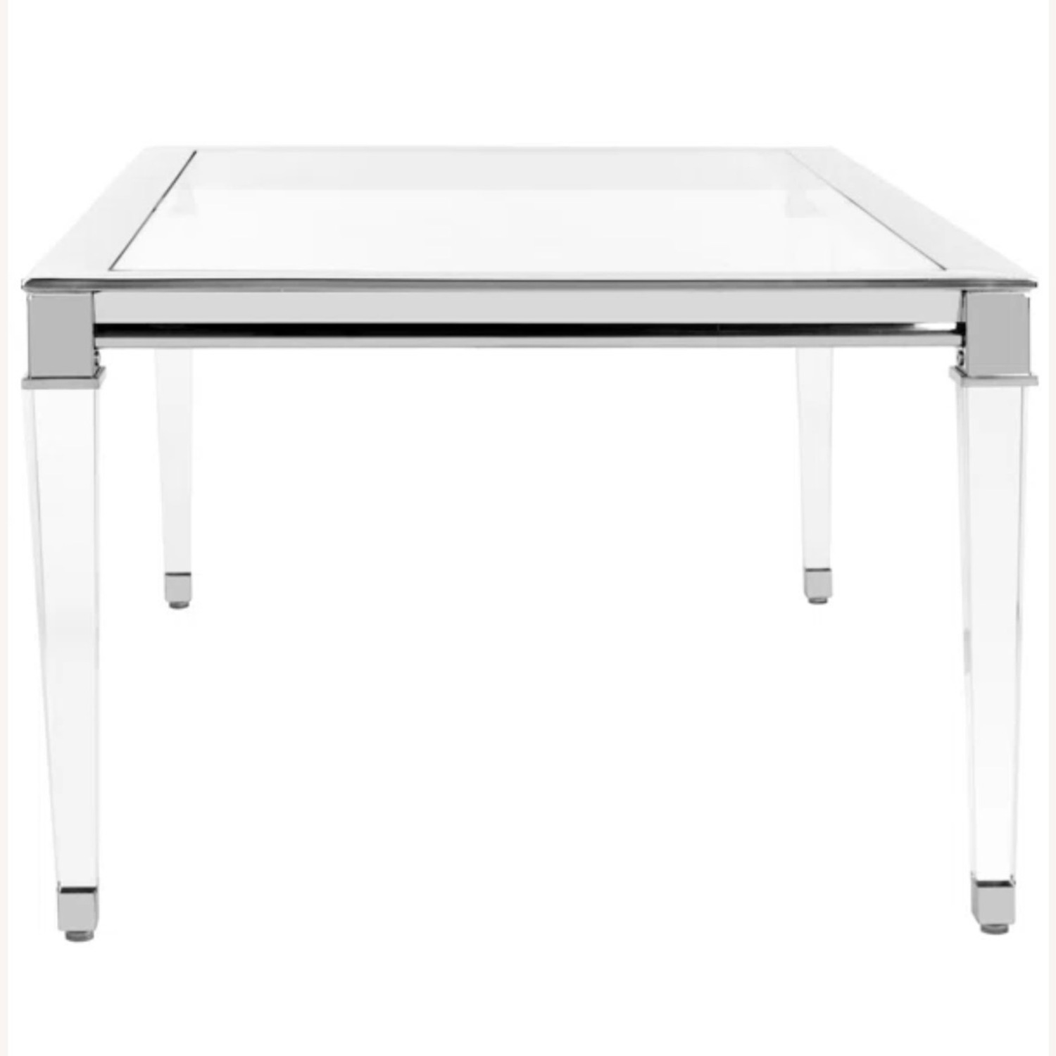 Luxe Modern Glass Coffee Table - image-4