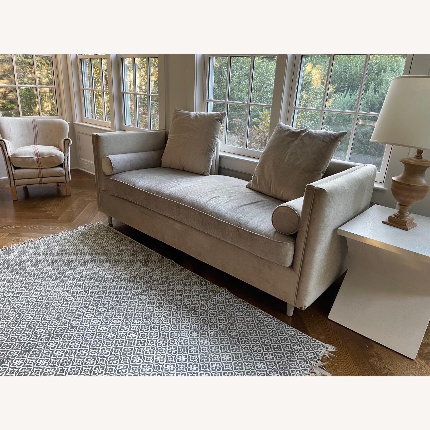 Kravet Andante Recamier Daybed Sofa - image-4