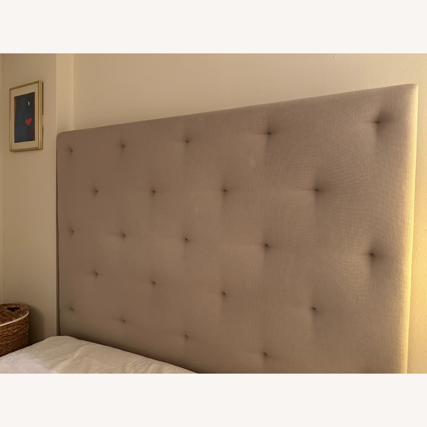 West Elm Emmett Diamond Tufted headboard - image-2