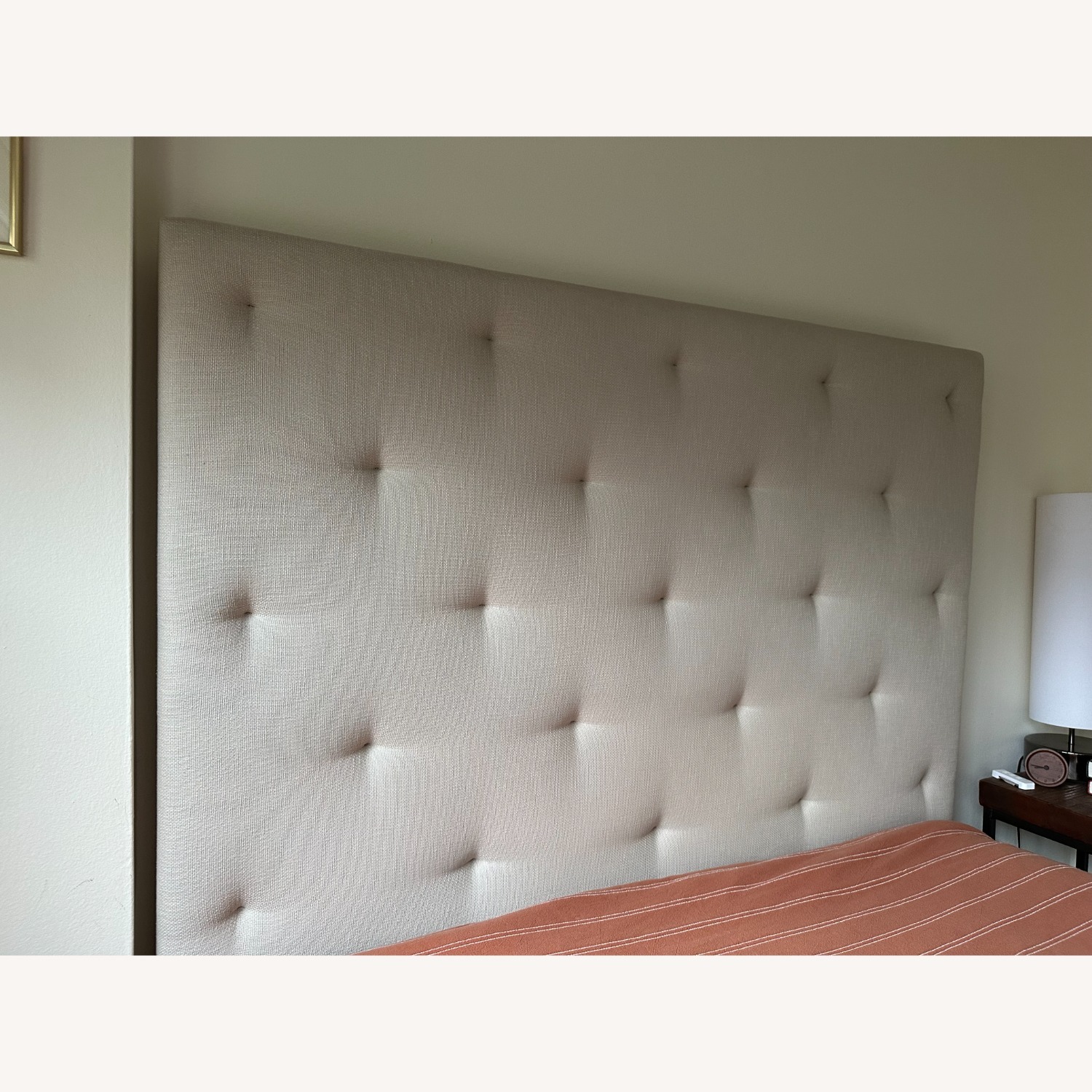 West Elm Emmett Diamond Tufted headboard - image-1