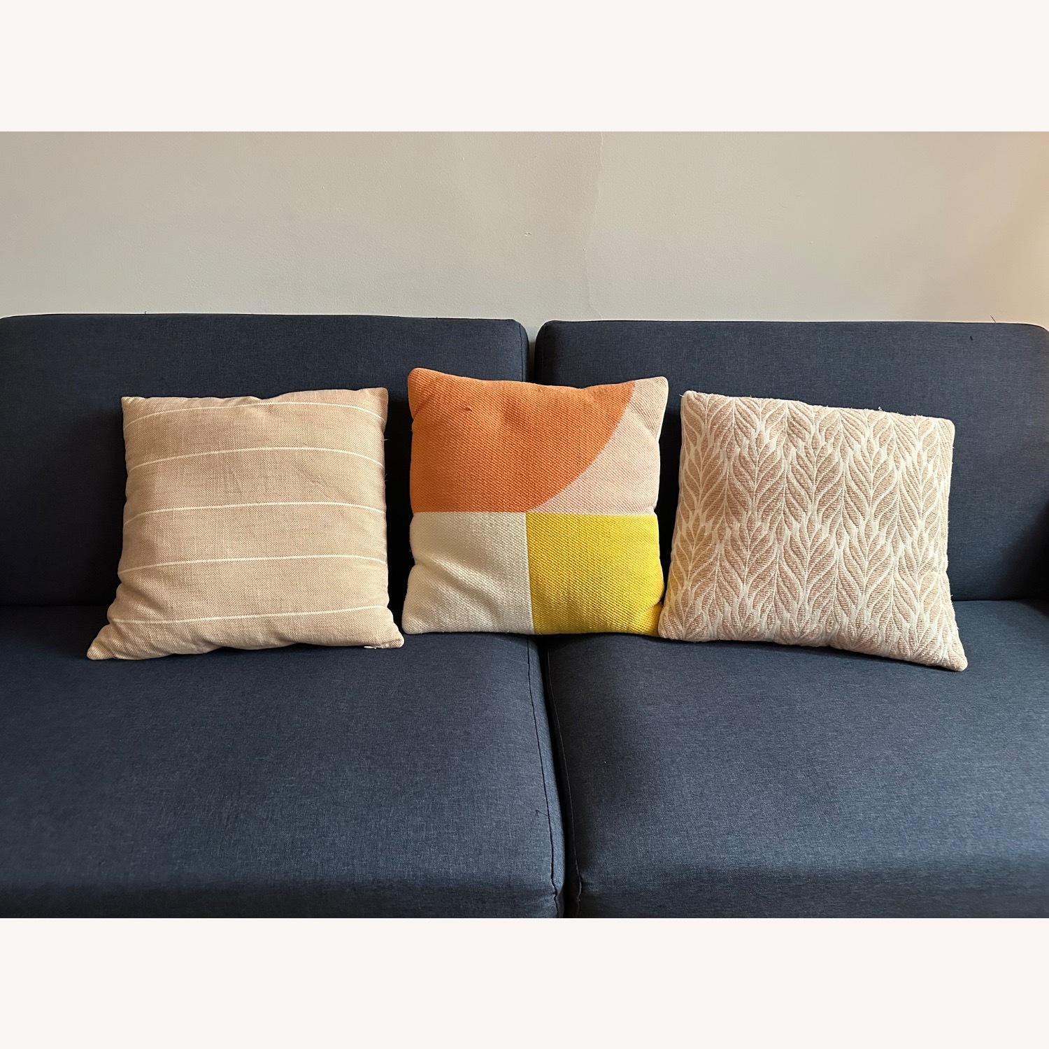 Wayfair 77” Navy Blue Couch - image-2