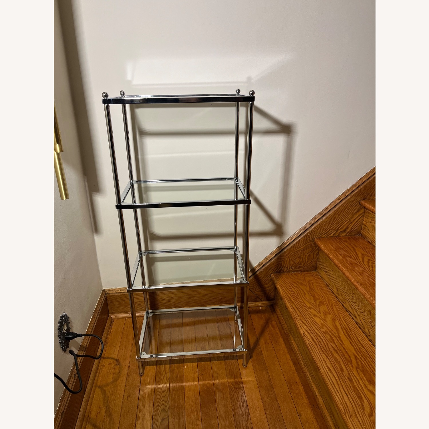 Royal Crest 4 Tier Chrome Shelving Unit - image-1